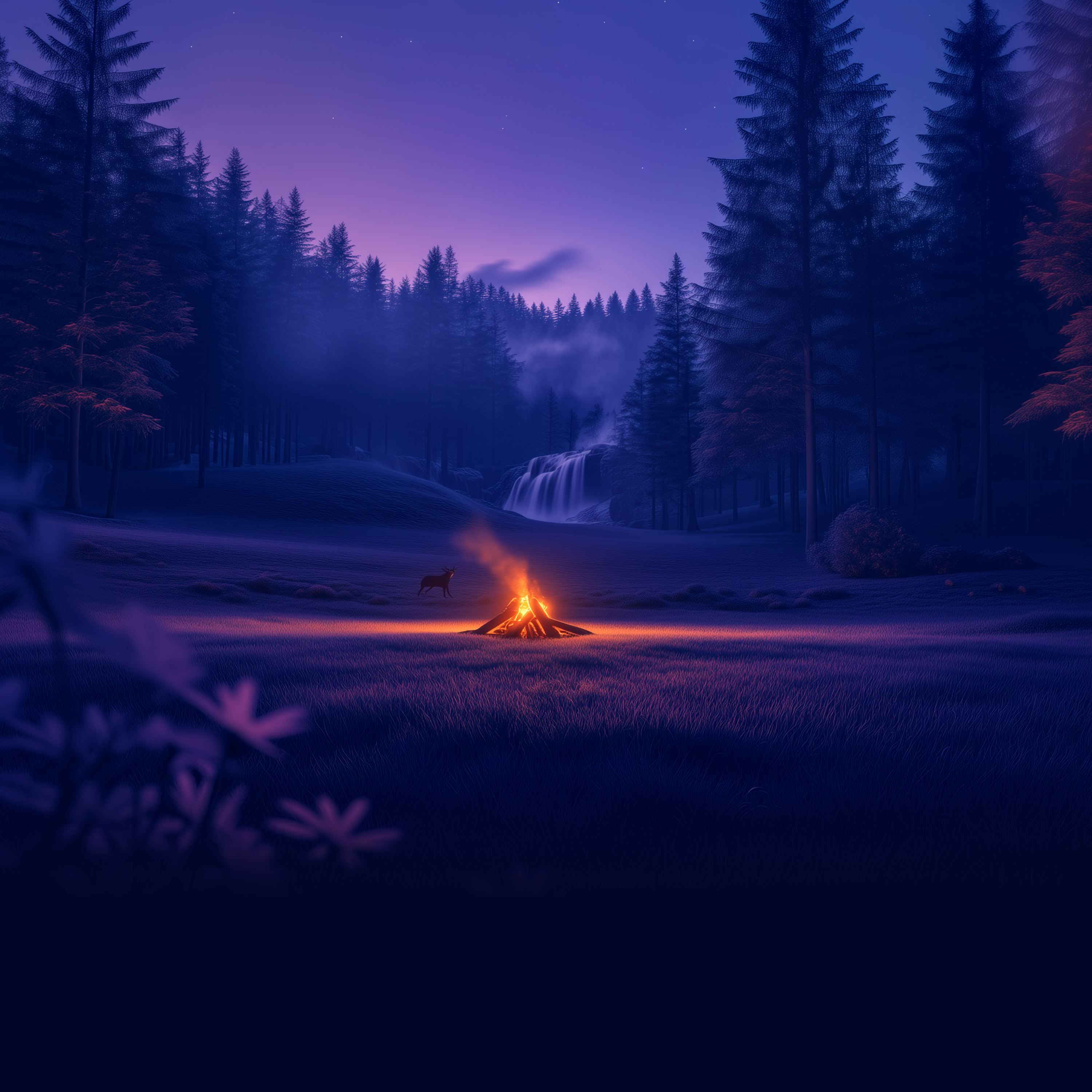 Watching Wildlife By The Falls  | The Falls Series