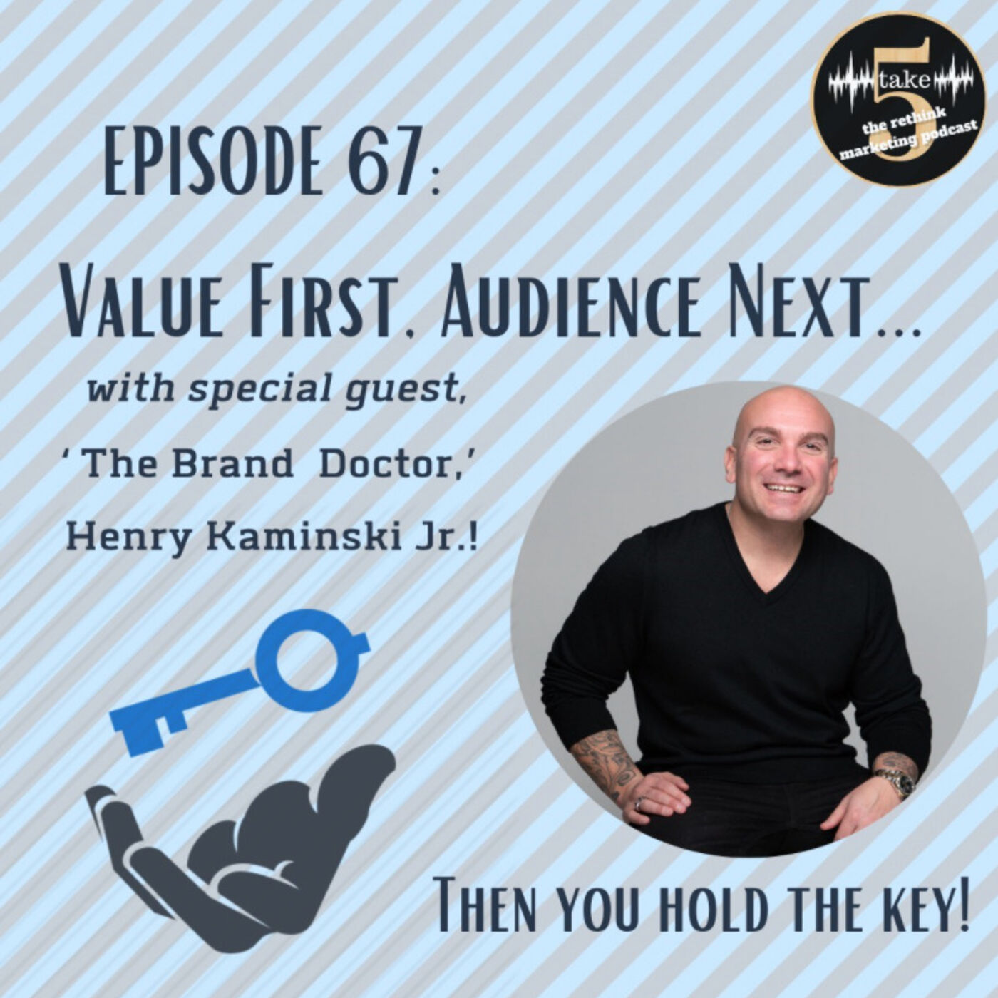 Value First, Audience Next, Then you Unlock Opportunity | Henry Kaminski Jr. "The Brand Doctor" episode artwork
