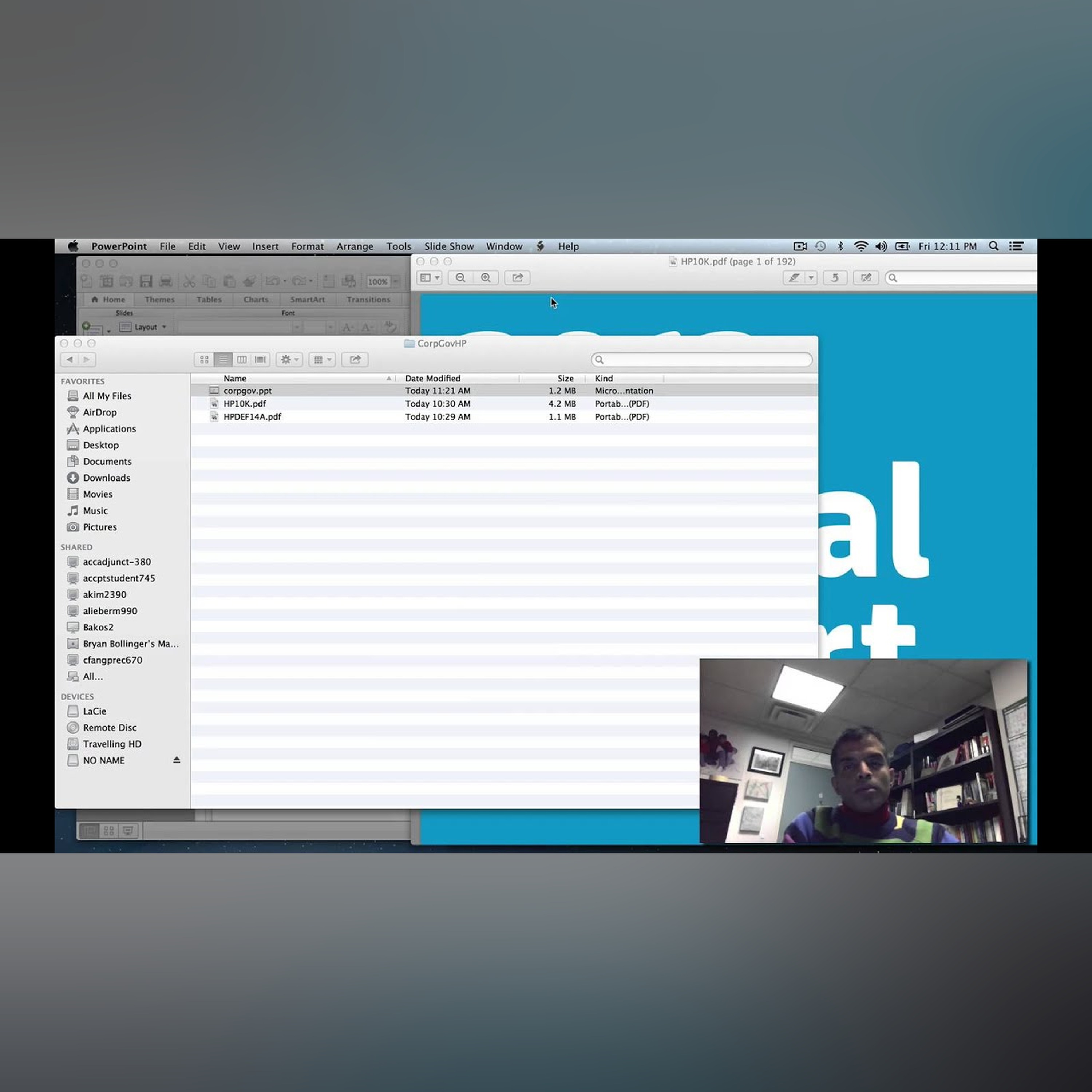 In Practice Webcast #1: Corporate Governance