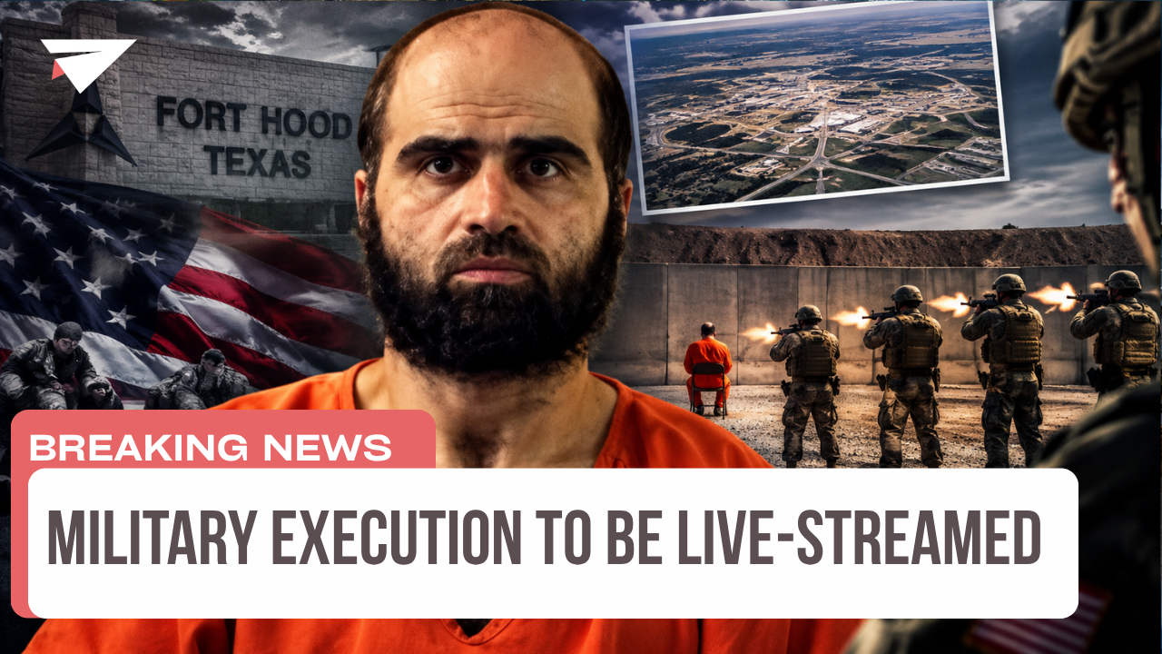 Military Execution to Be Live-Streamed, Breaking News