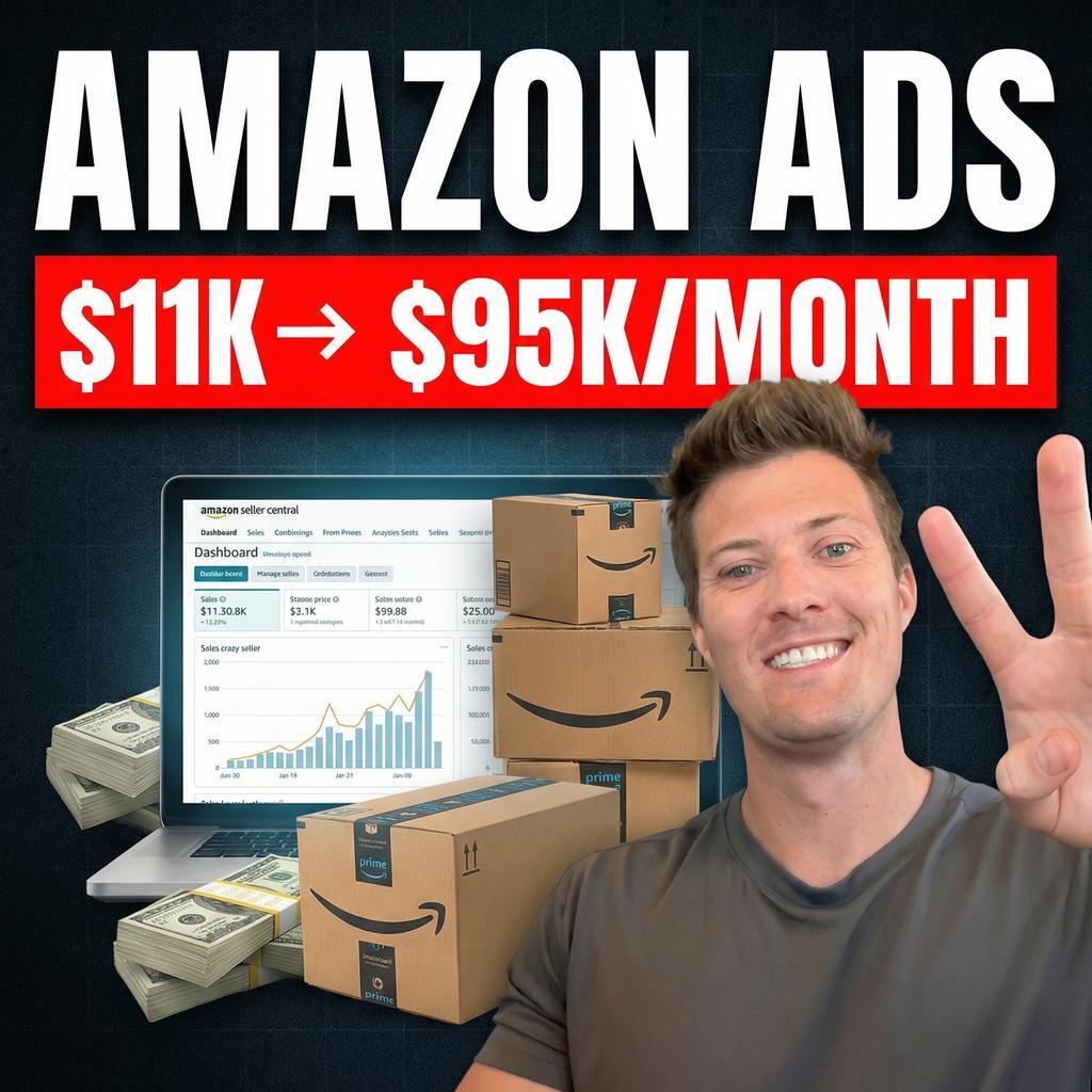 The Amazon Ad Strategy That Took One Product from $11K to $95K/Month