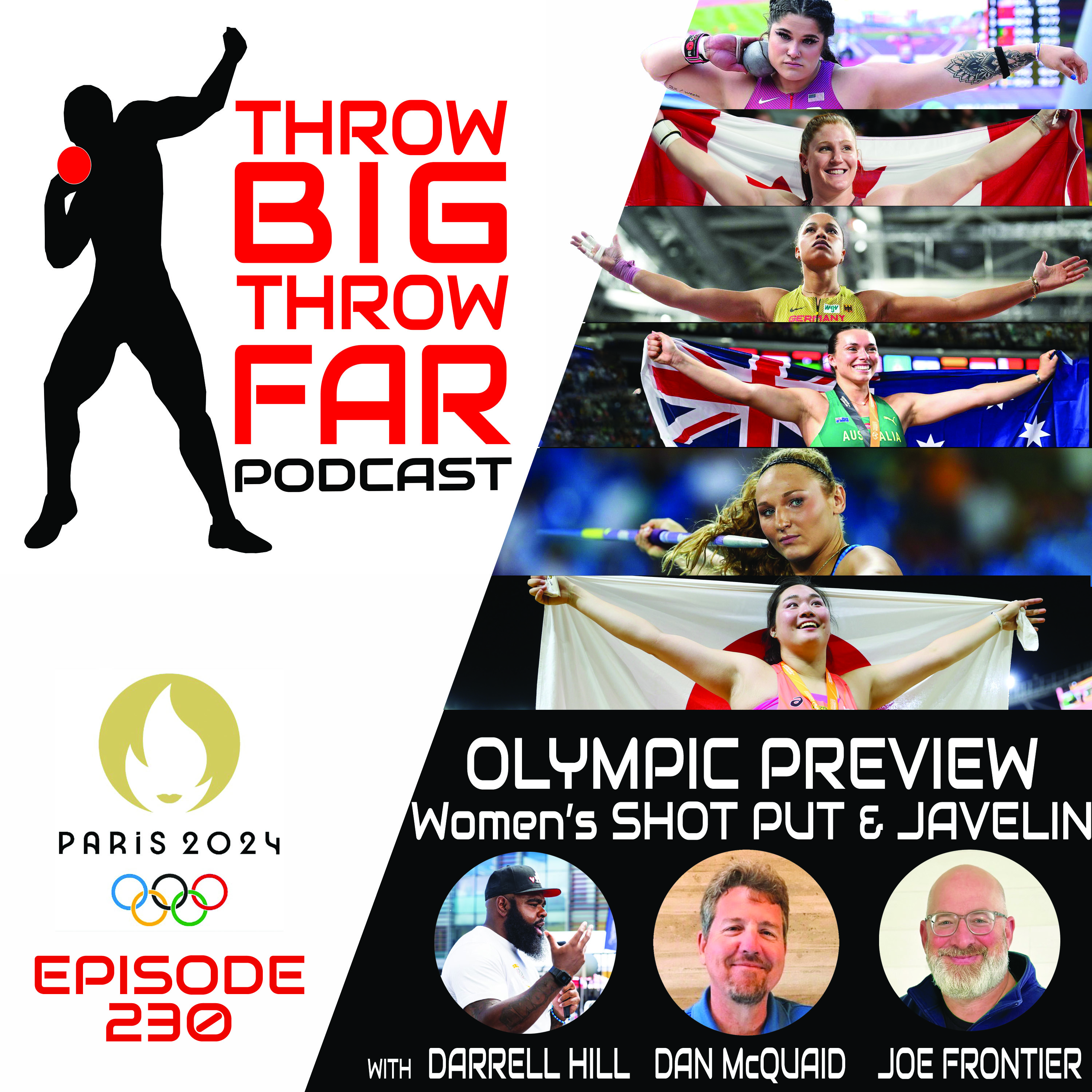 OLYMPIC Women's SHOT PUT & JAVELIN PREVIEW w DARRELL HILL & DAN McQUAID