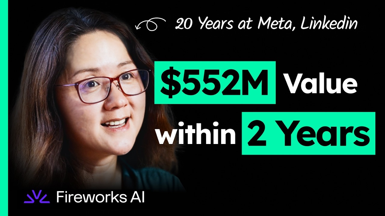 How This AI Startup Grew by 100x in Just 6 Months | Fireworks AI, Lin Qiao | EO episode artwork