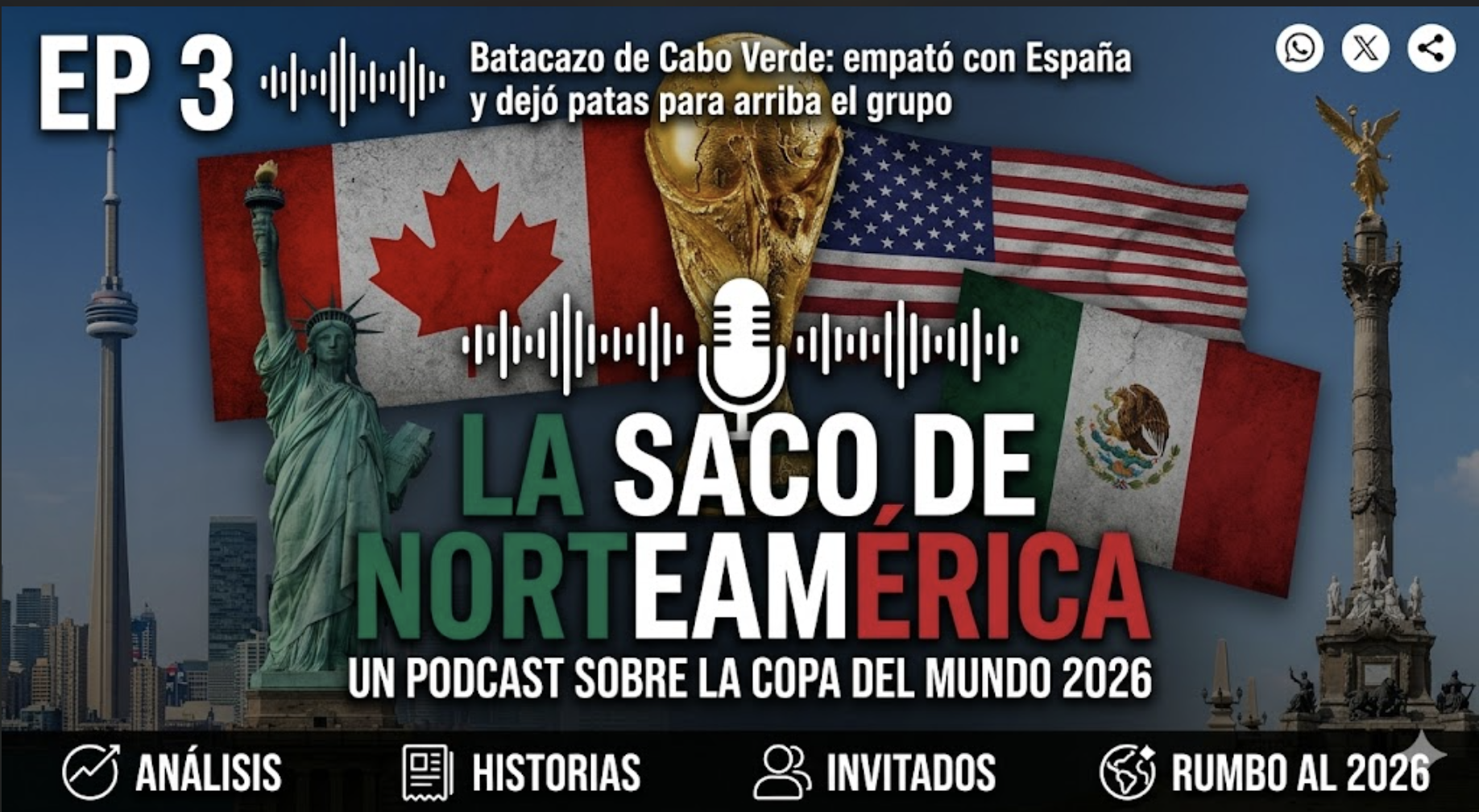 LA SACÓ DE NORTEAMERICA EP 3 Batacazo de Cabo Verde episode artwork