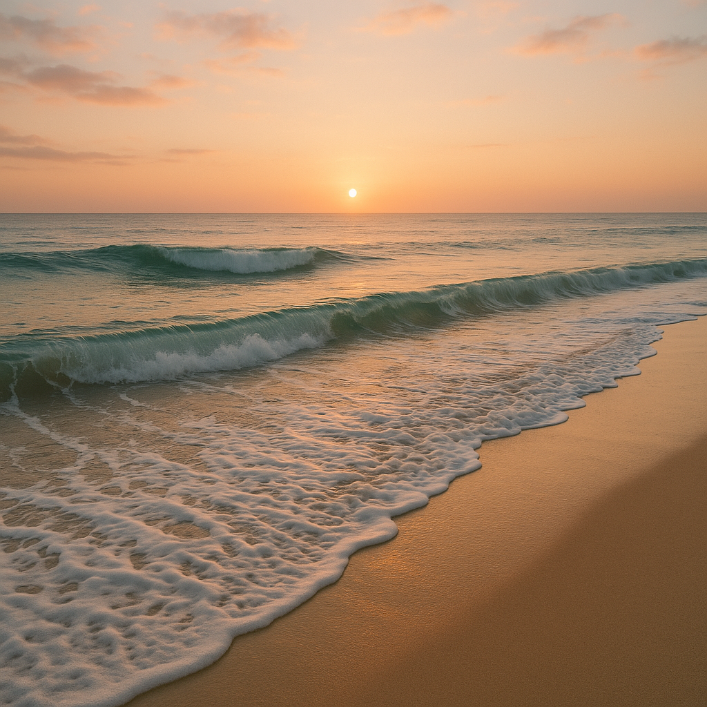 Beach Waves Ambience | Soothing Sounds for Deep Sleep & Relaxation