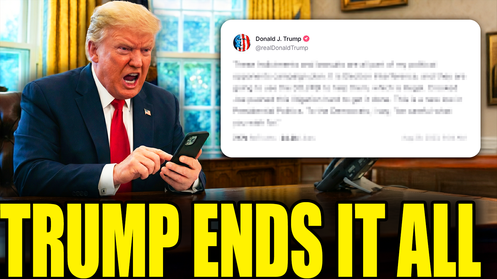 Trump Just Ended It All episode artwork
