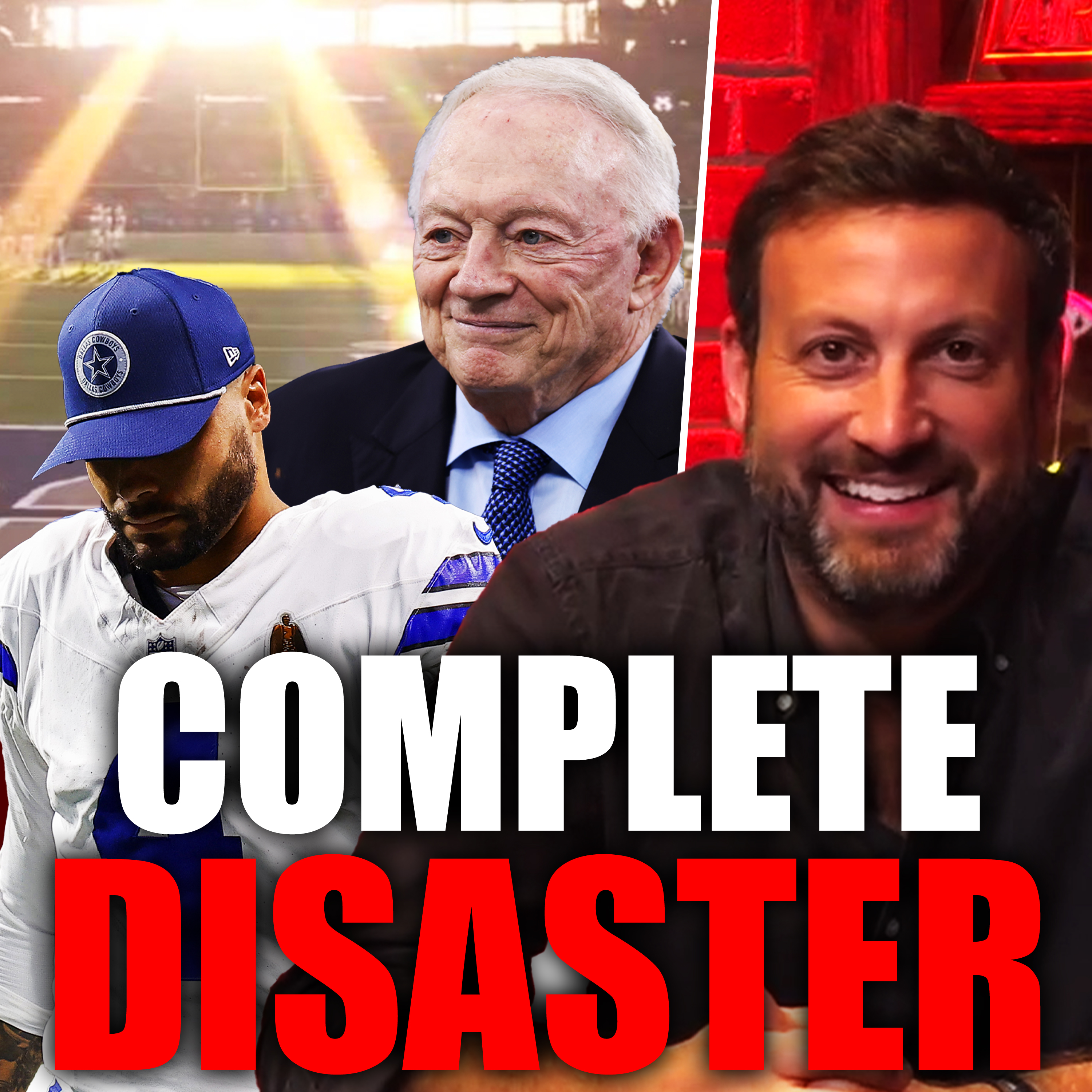 Dallas Cowboys In Shambles After Humiliating Loss! Dak Done For Season + Barrett Sallee, & Dan Dakich | episode artwork