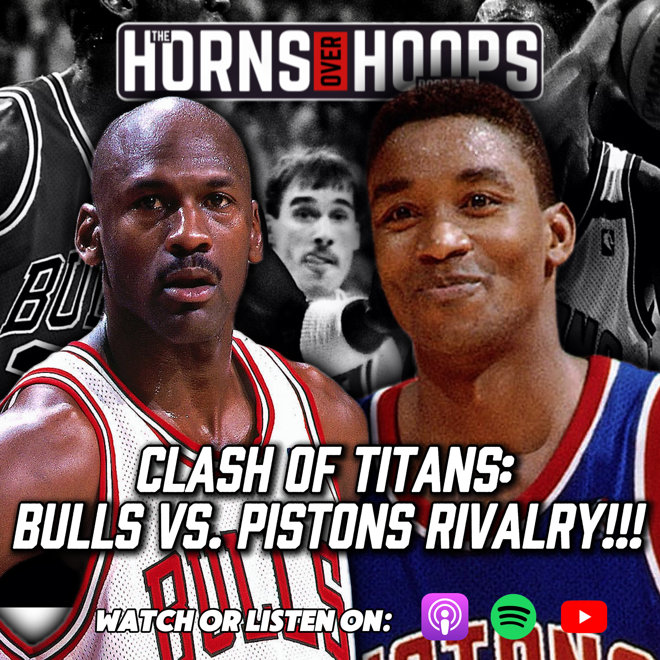 Clash of Titans: Bulls vs. Pistons Rivalry episode artwork