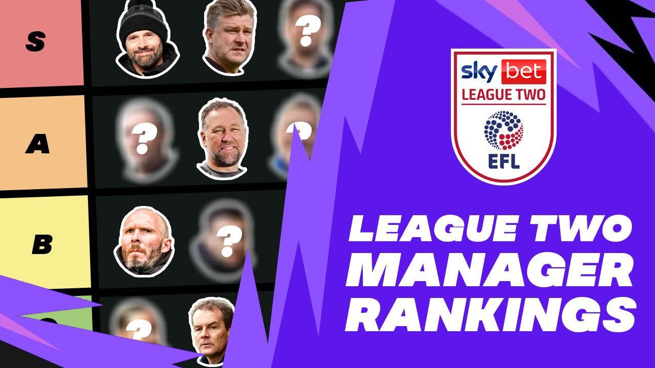 All League Two Managers RANKED! - 2025/26 Season