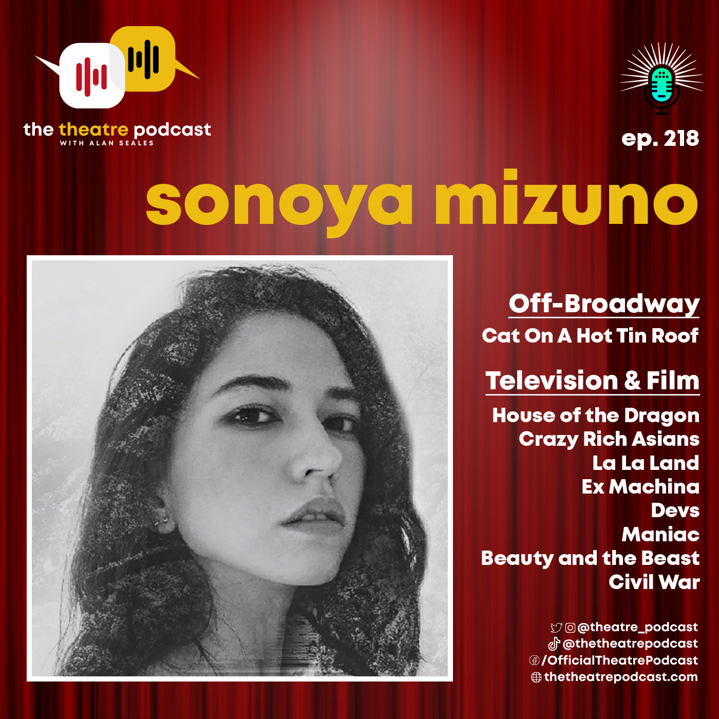 Sonoya Mizuno: Cat On A Hot Tin Roof