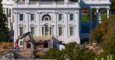 Trump’s Push for Massive White House Ballroom Sparks Standoff With Architect