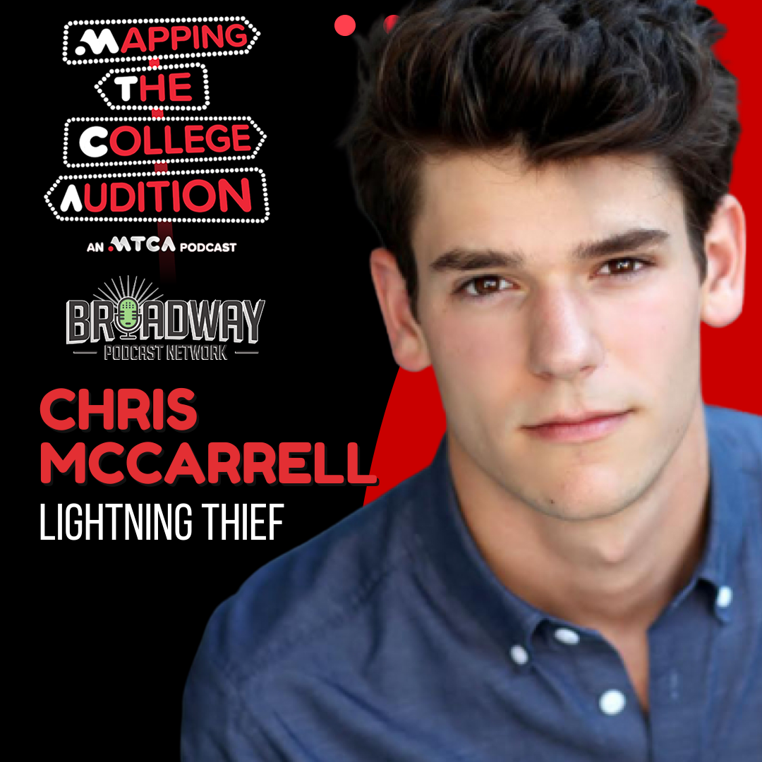 Chris McCarrell (Broadway’s Lightning Thief) on Embracing the Unpolished episode artwork