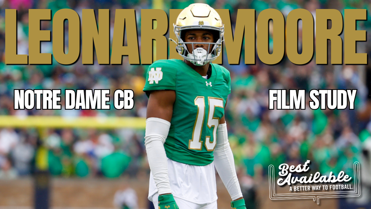 The Best College Corner in YEARS | Notre Dame CB Leonard Moore Film Study episode artwork
