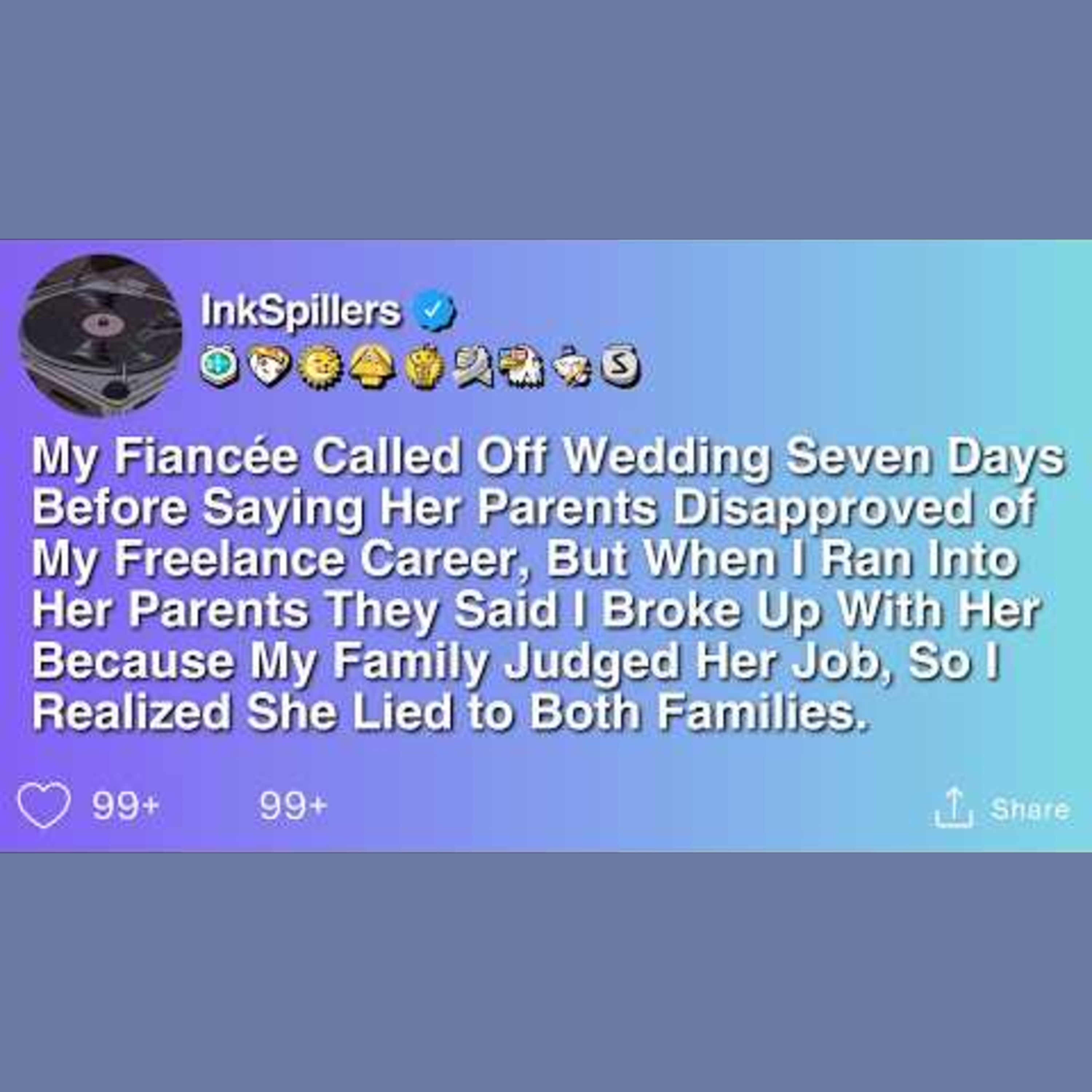 Fiancée Cancels Wedding, Reveals Family Disapproval