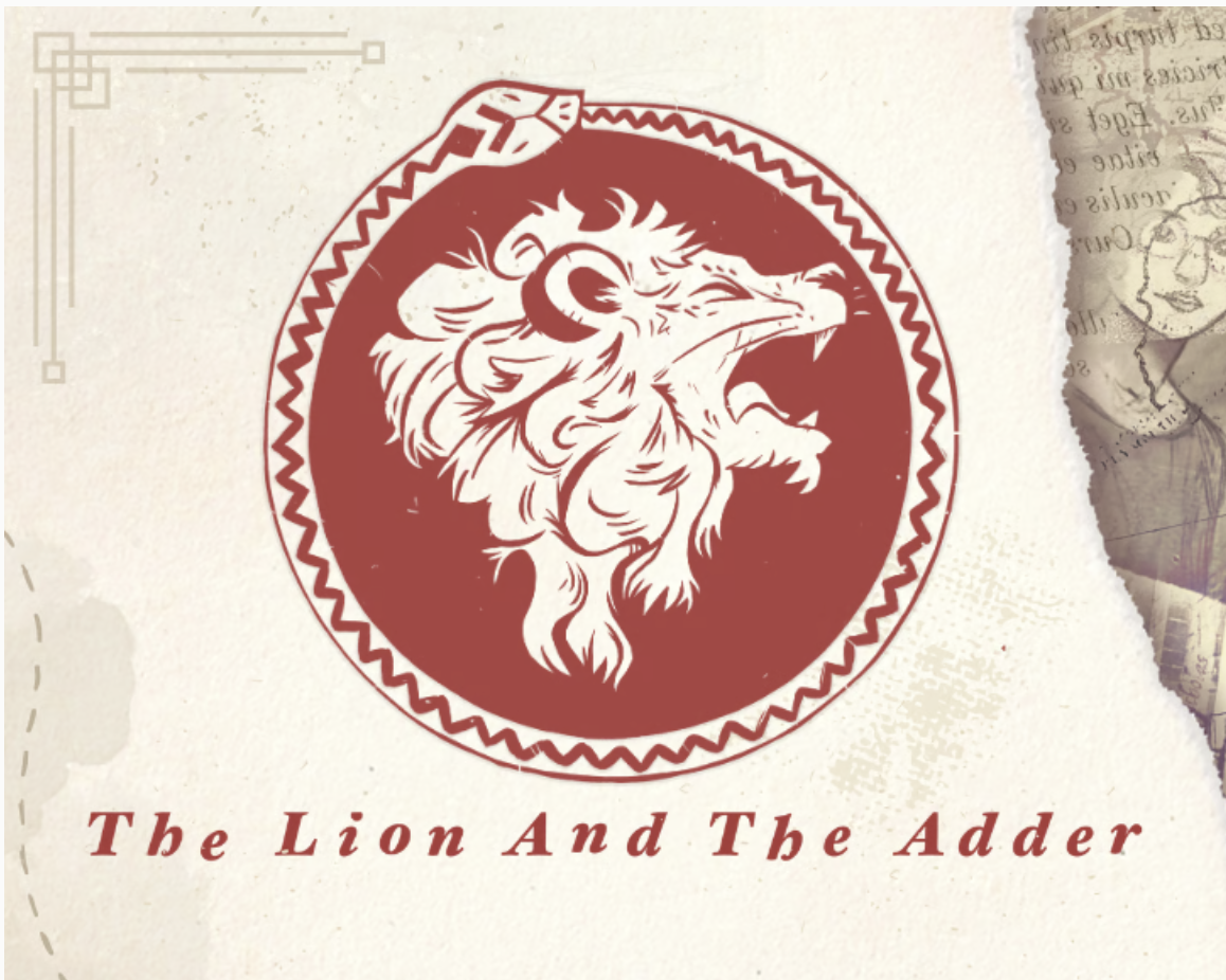 Presenting: The Lion and the Adder, A 1920s Detective Audio Drama