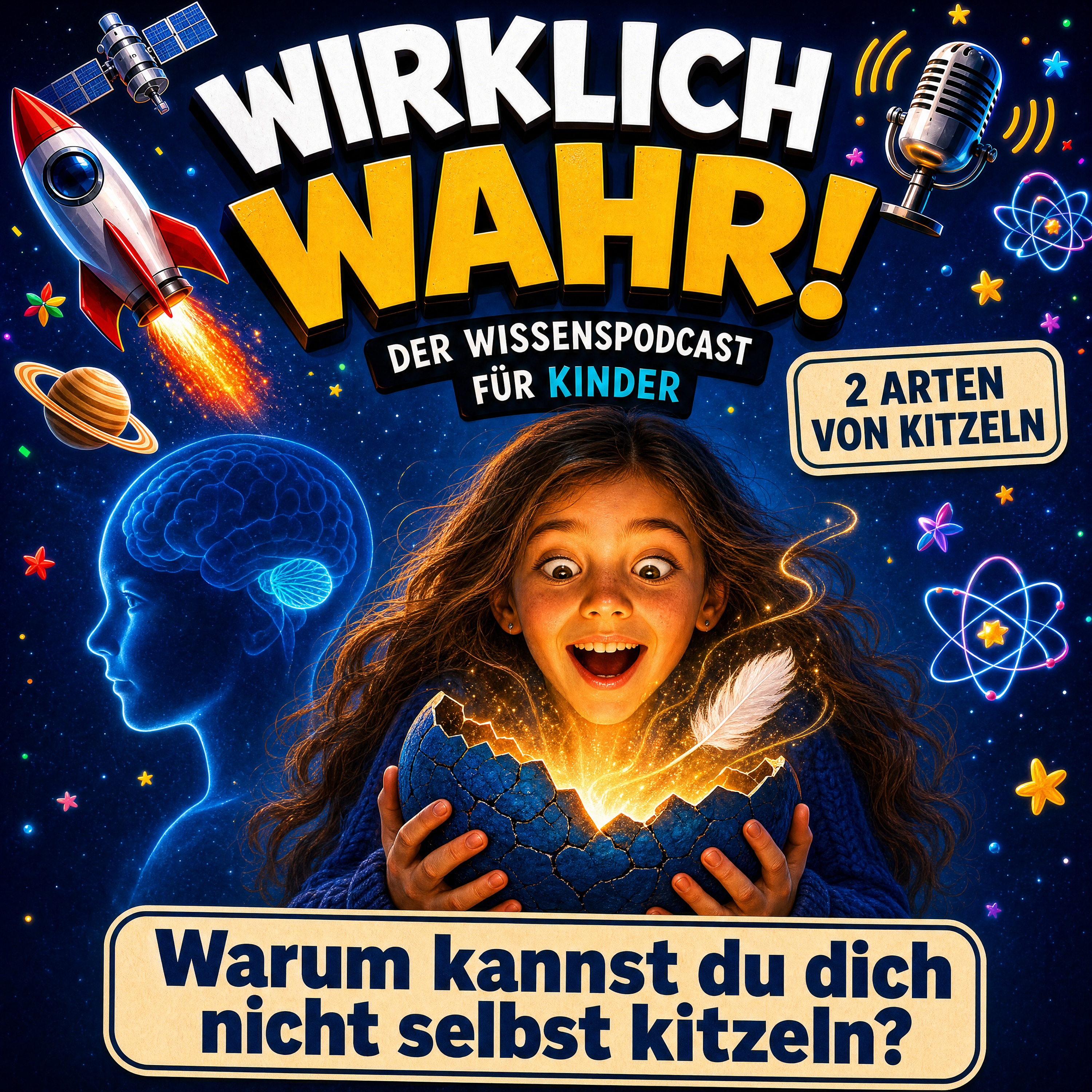 Warum kannst du dich nicht selbst kitzeln?