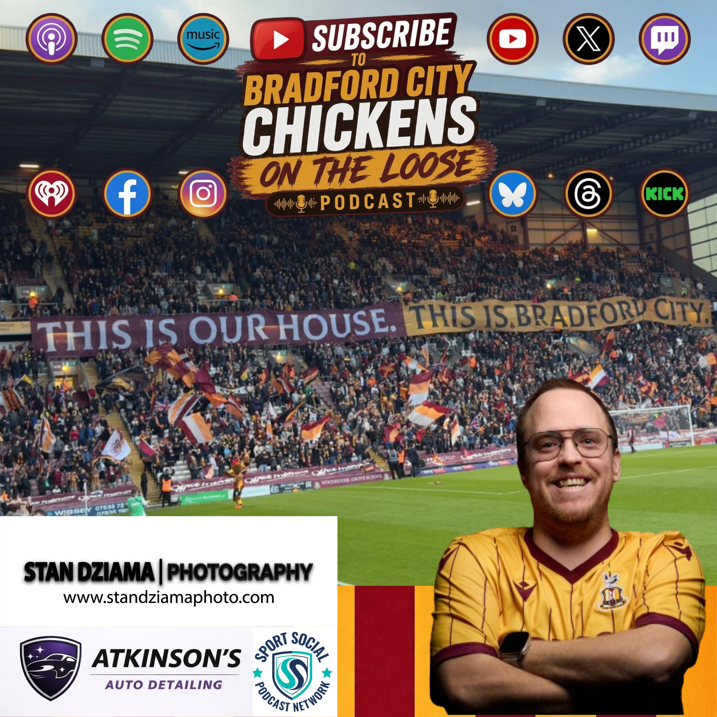 Podcast Bradford City Chickens On The Loose Podcast
