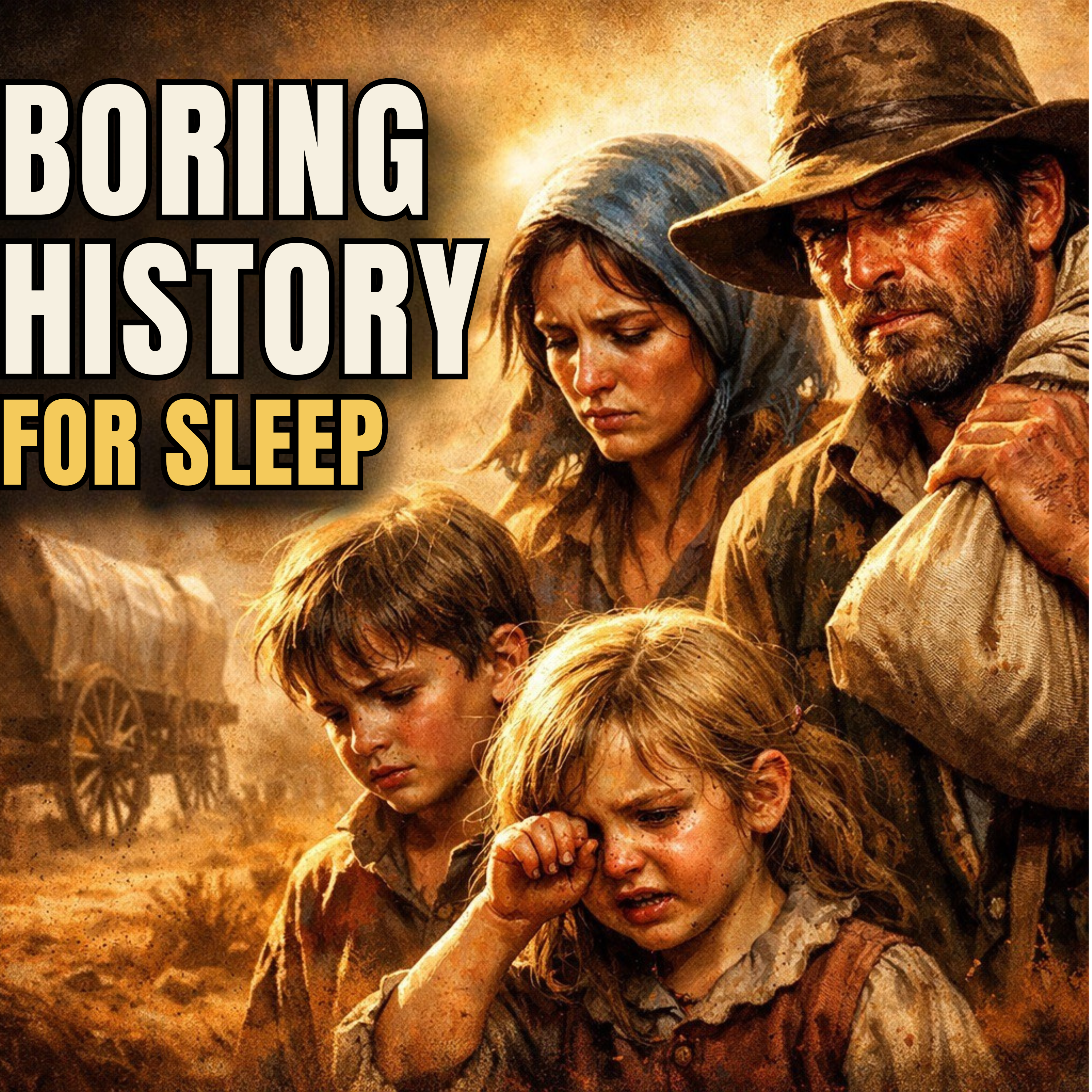 What It Was Really Like To Pioneer On The Oregon Trail | Boring History For Sleep episode artwork