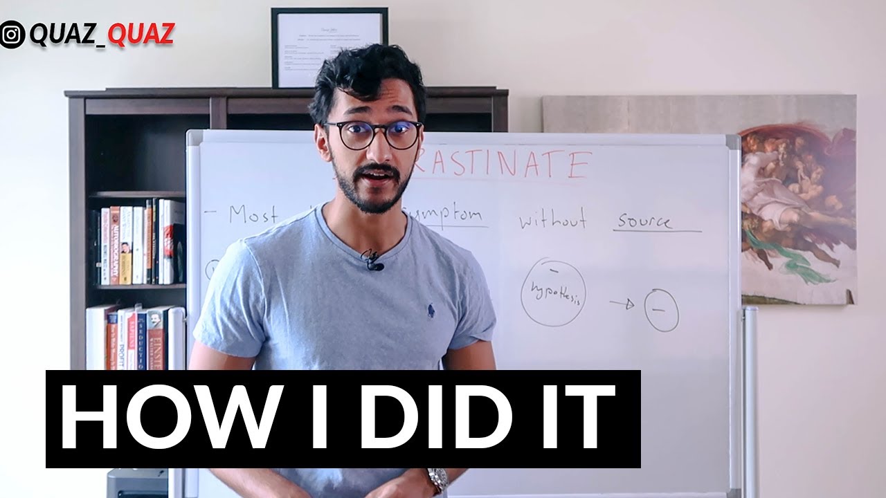 How To Stop Procrastinating: The Real Reason Most Fail (Subconscious Alignment) | Quazi Johir