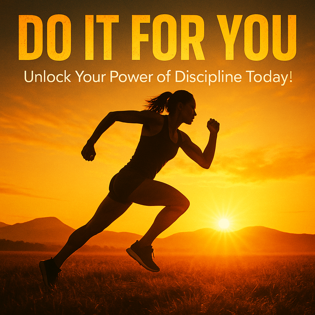 DO IT FOR YOU - Unlock Your Power of Discipline Today!