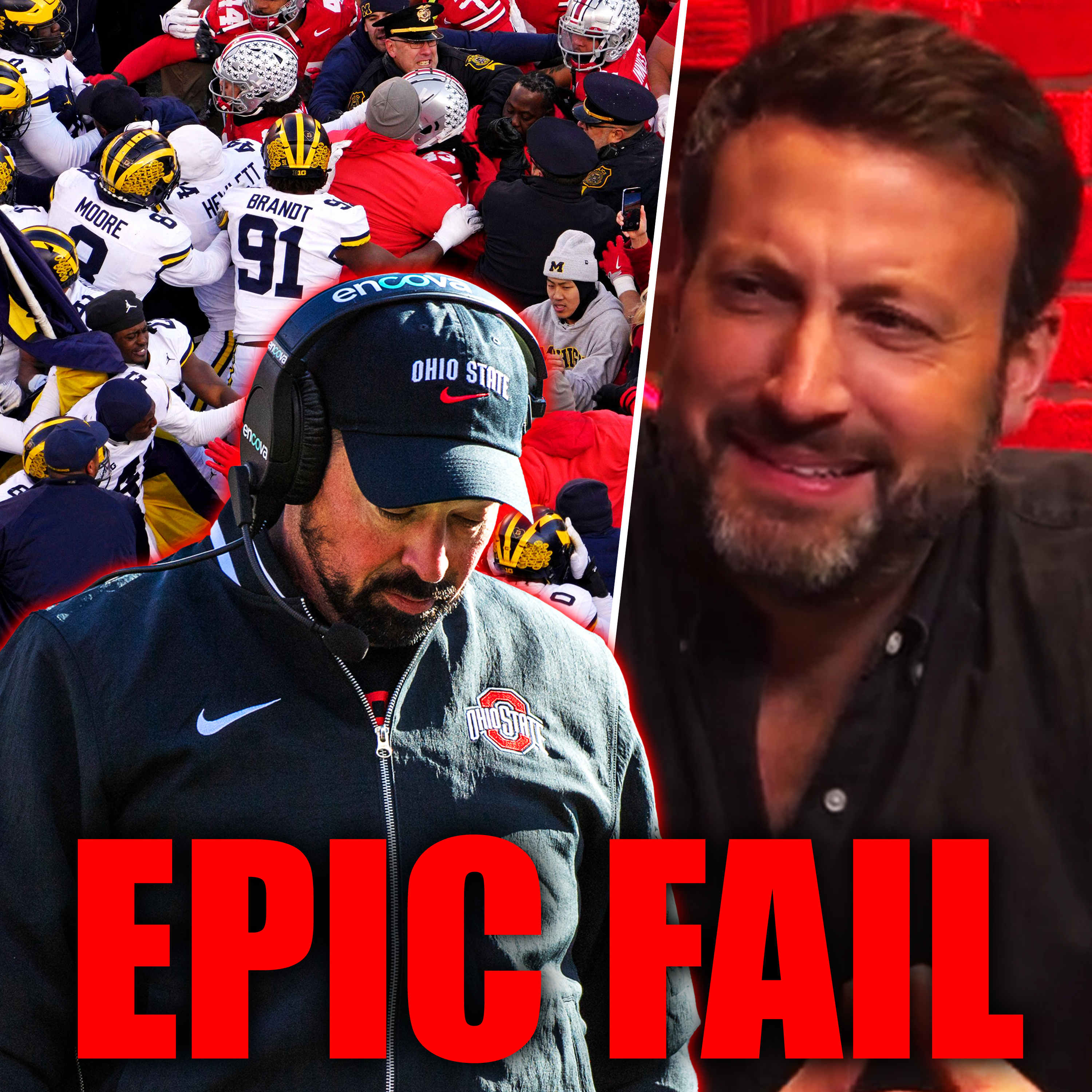 Chaos Across College Football Sets Up Incredible Finale + Bobby Carpenter & Rachaad White | episode artwork
