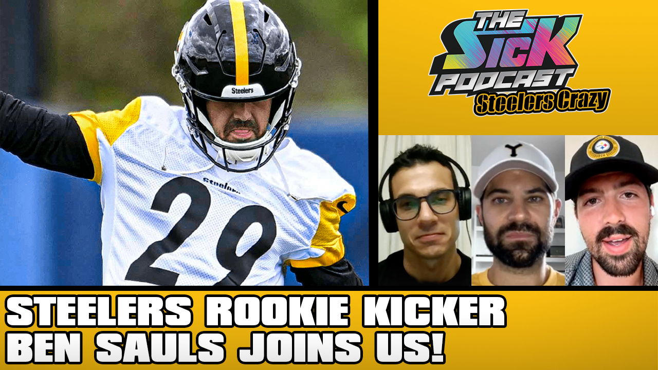 Steelers Talk #221 - Steelers Rookie Kicker Ben Sauls Joins Us! episode artwork