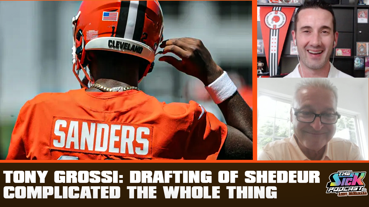 Browns Talk #123 - Tony Grossi: Drafting of Shedeur Sanders Complicated the Whole Thing episode artwork