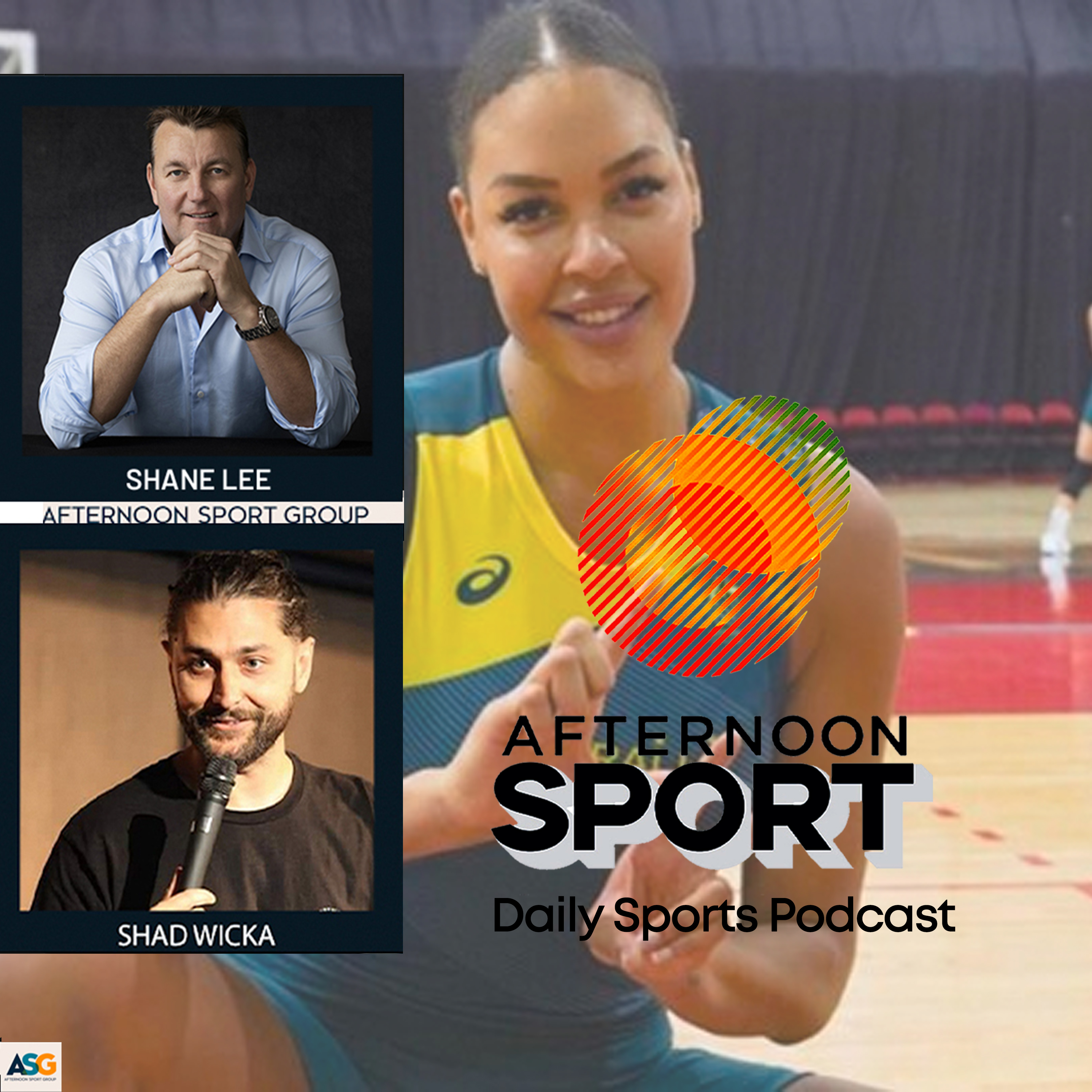9th August Shane Lee & Shad Wicka: Sam Kerr Matilda, Liz not beige, Boomers v THE WORLD, Ben Cunnington farewells the game, Sam Burgess back to UK for coaching job and Big Train Tom Nolan