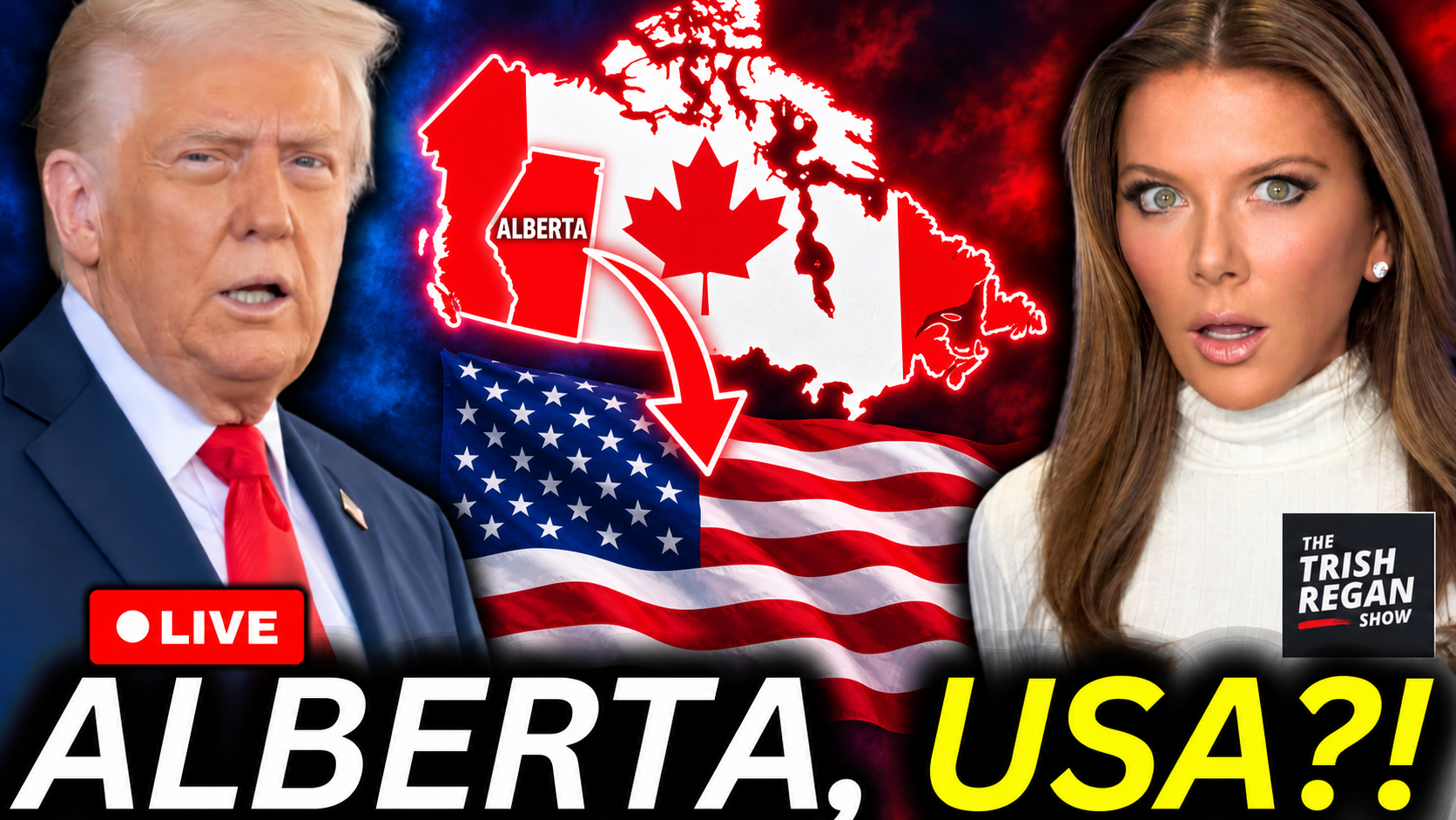 Trump To Offer ALBERTA Statehood As Canada FLEES To the EU for “Protection”?!