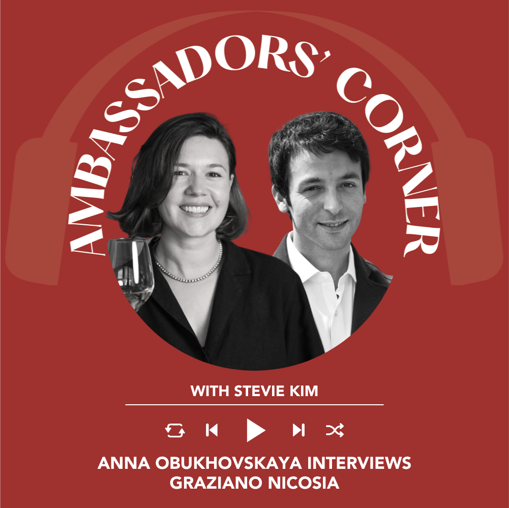 Anna Obuhovskaya interviews Graziano Nicosia | Clubhouse Ambassadors’ Corner