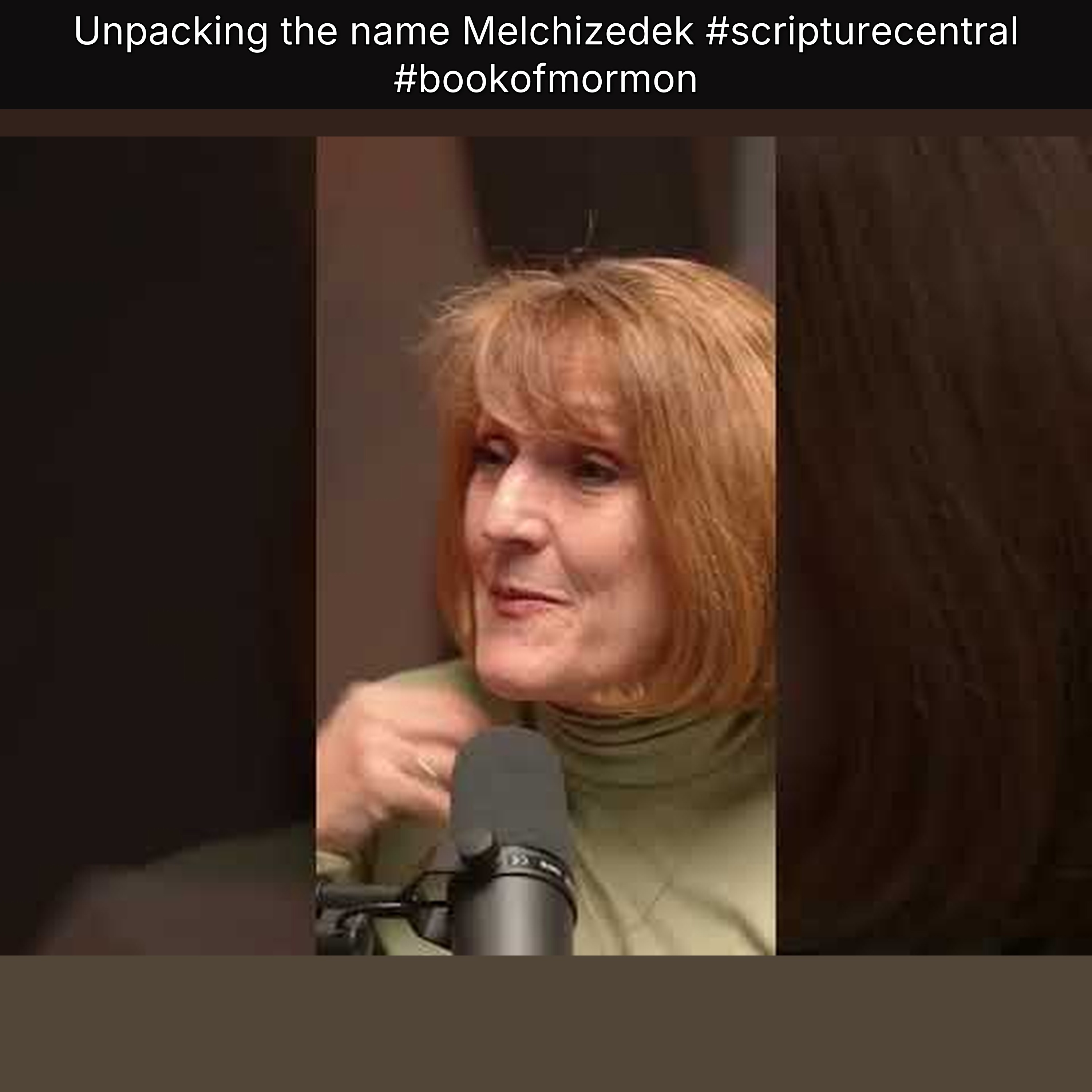 Unpacking the name Melchizedek #scripturecentral #bookofmormon episode artwork