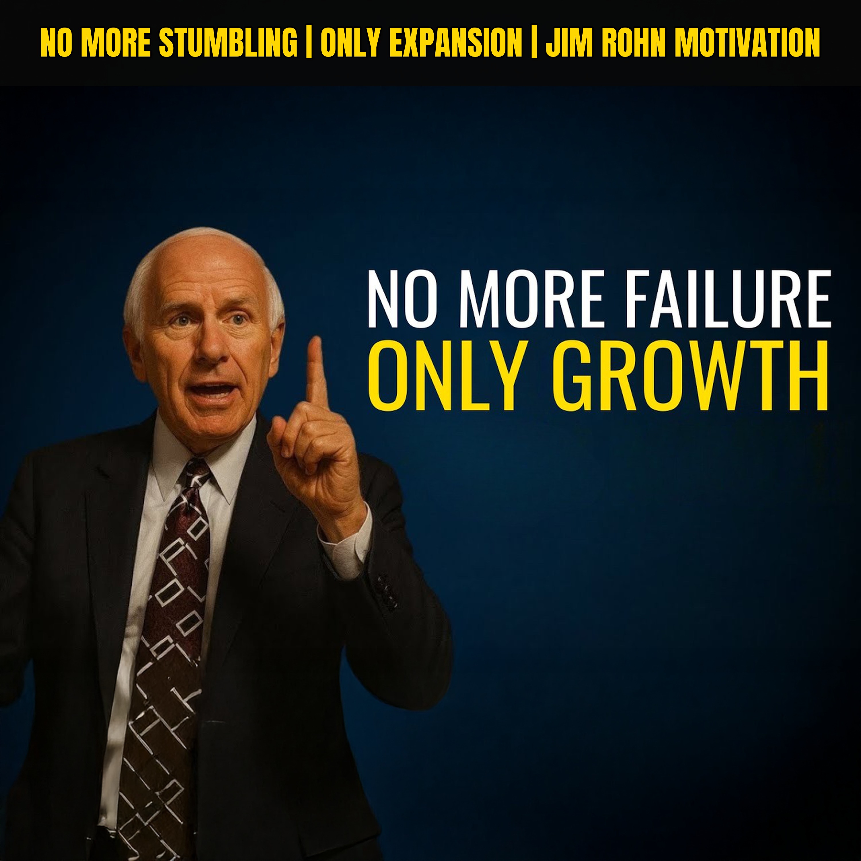 NO MORE STUMBLING | Only Expansion | Jim Rohn Motivation episode artwork
