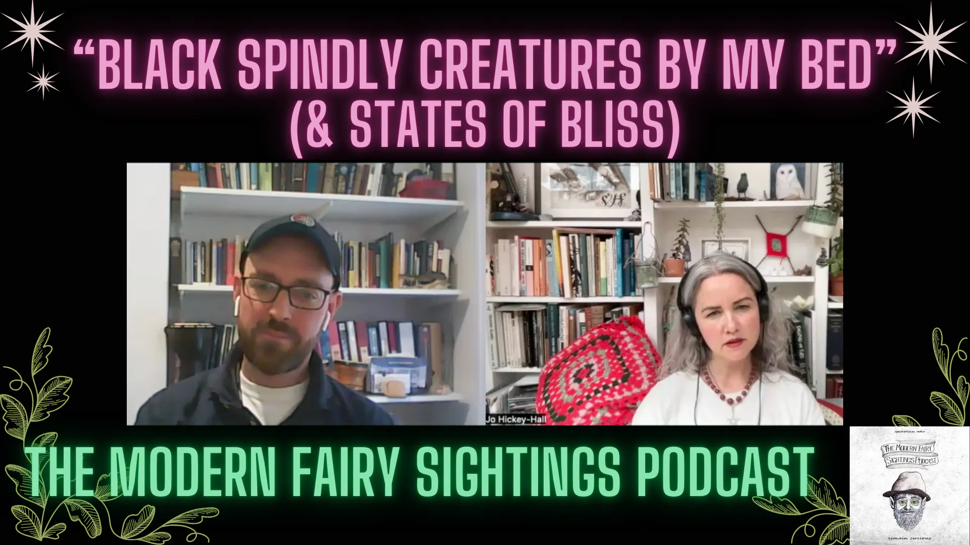 Ep 111: "Black Spindly Creatures by my Bed" (& States of Bliss) episode artwork