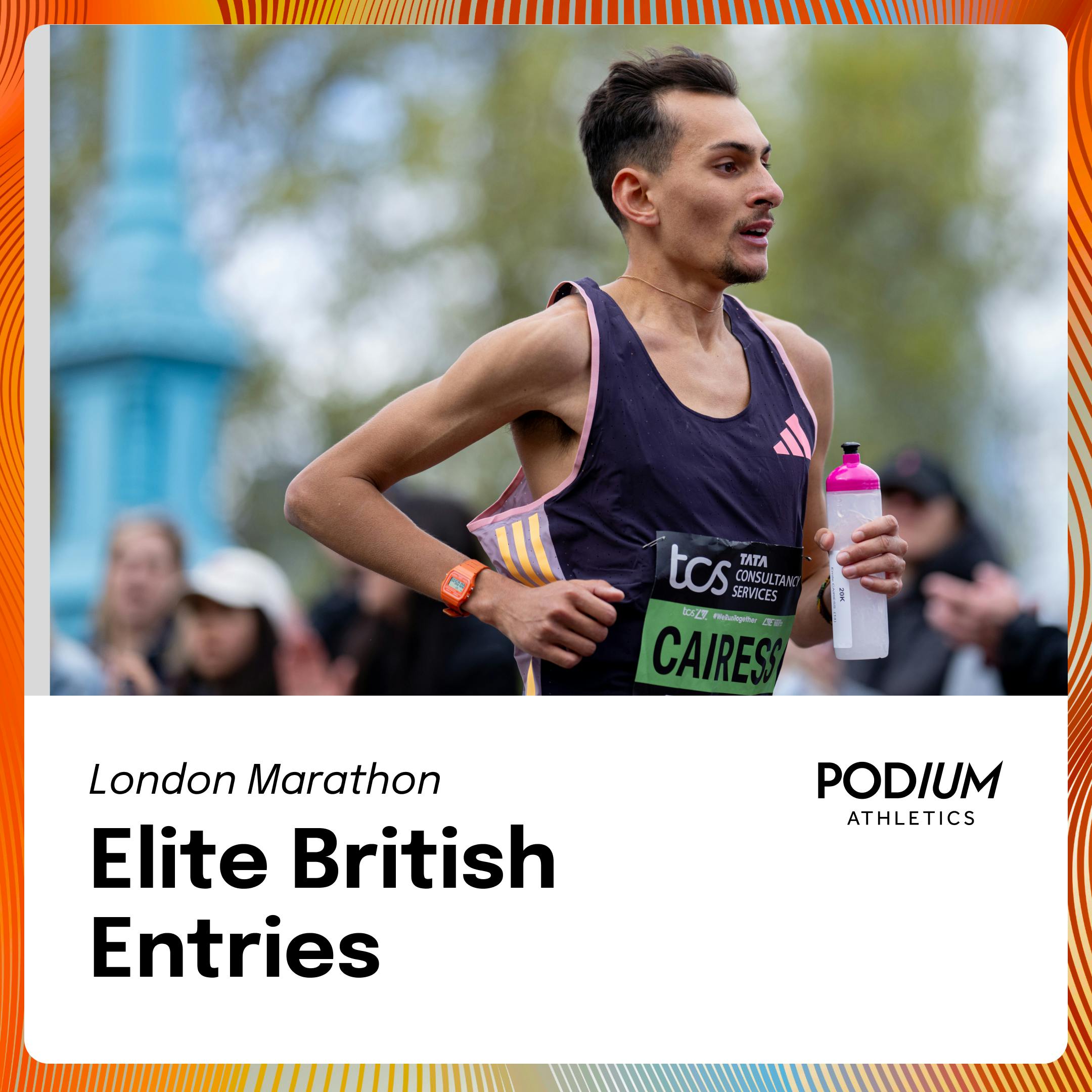 London Marathon 2026 | Elite British field with Emile Cairess and Eilish McColgan