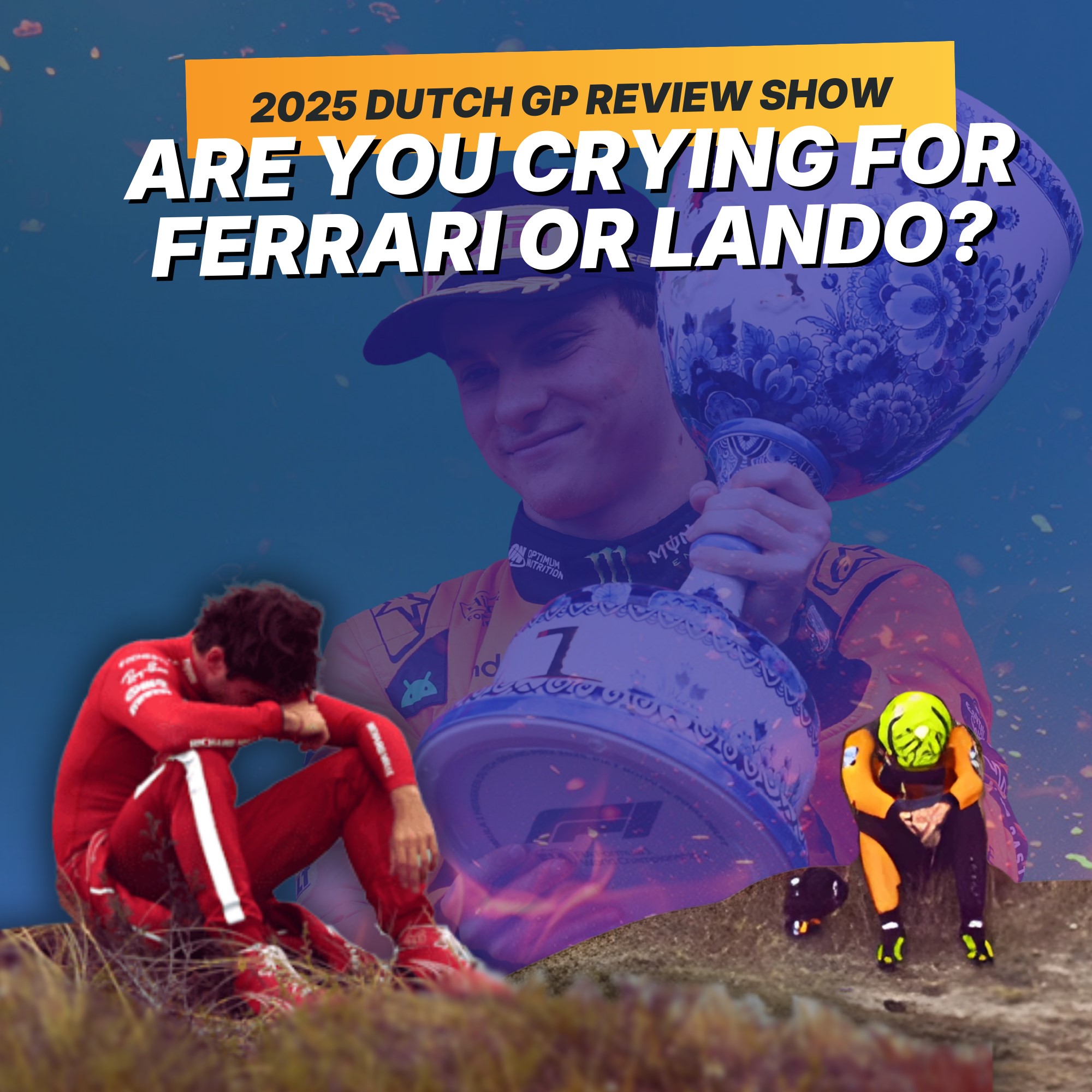 Hadjar's dream podium, Ferrari & Lando Norris' nightmare double DNF | F1 2025 #DutchGP Review