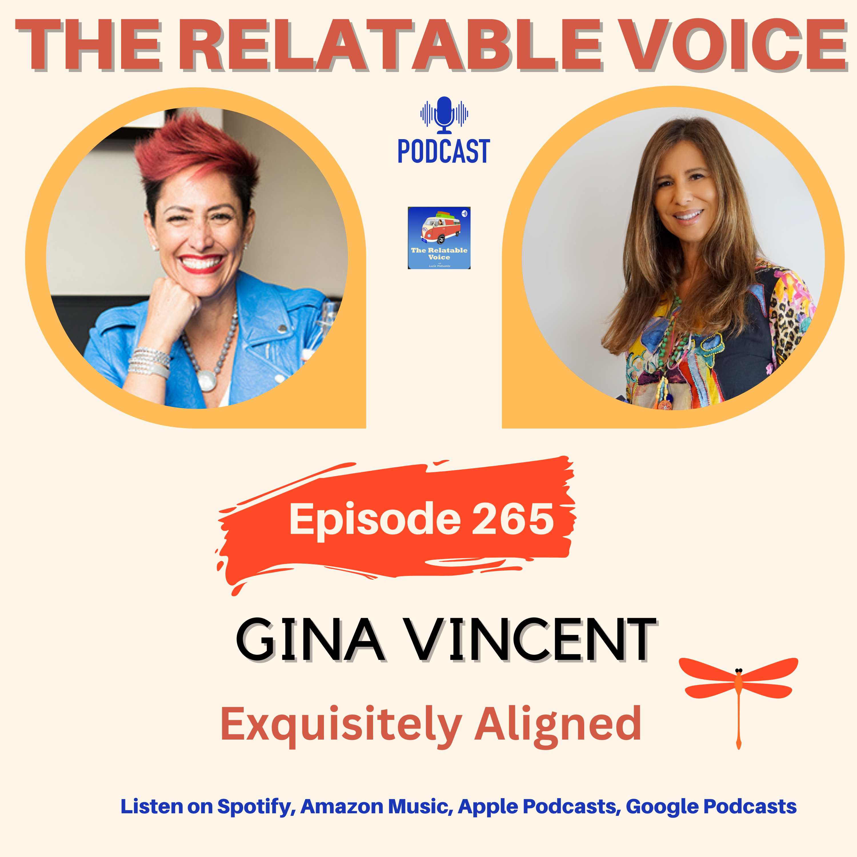 Finding your Voice, Energetic Exchange,  Enlightenment and Love. Gina Vincent is the creator of Exquisitely Aligned. episode artwork