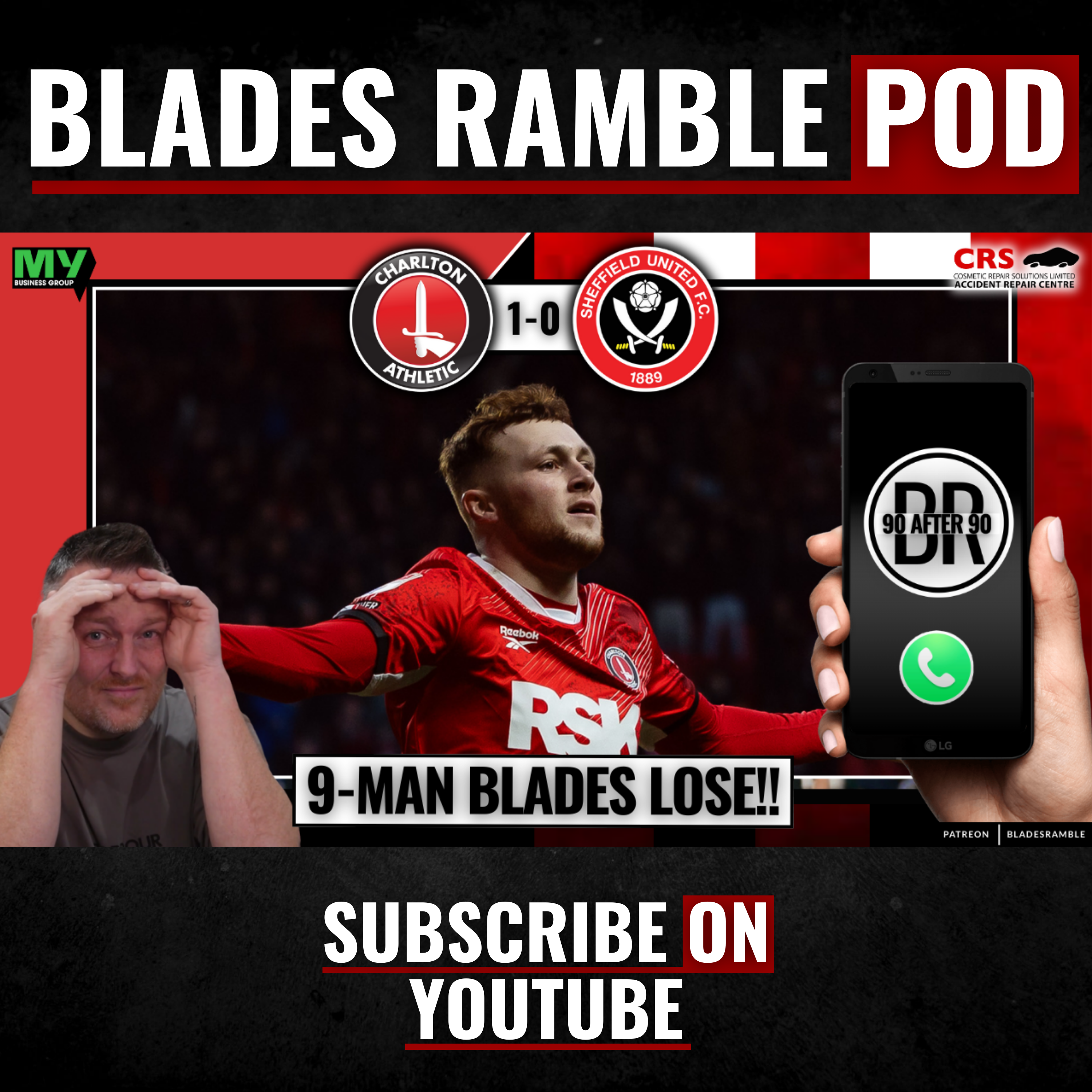 📱⚔️ 90 AFTER 90 | CHARLTON ATHLETIC 1-0 9 MAN SHEFFIELD UNITED ⚔️📱