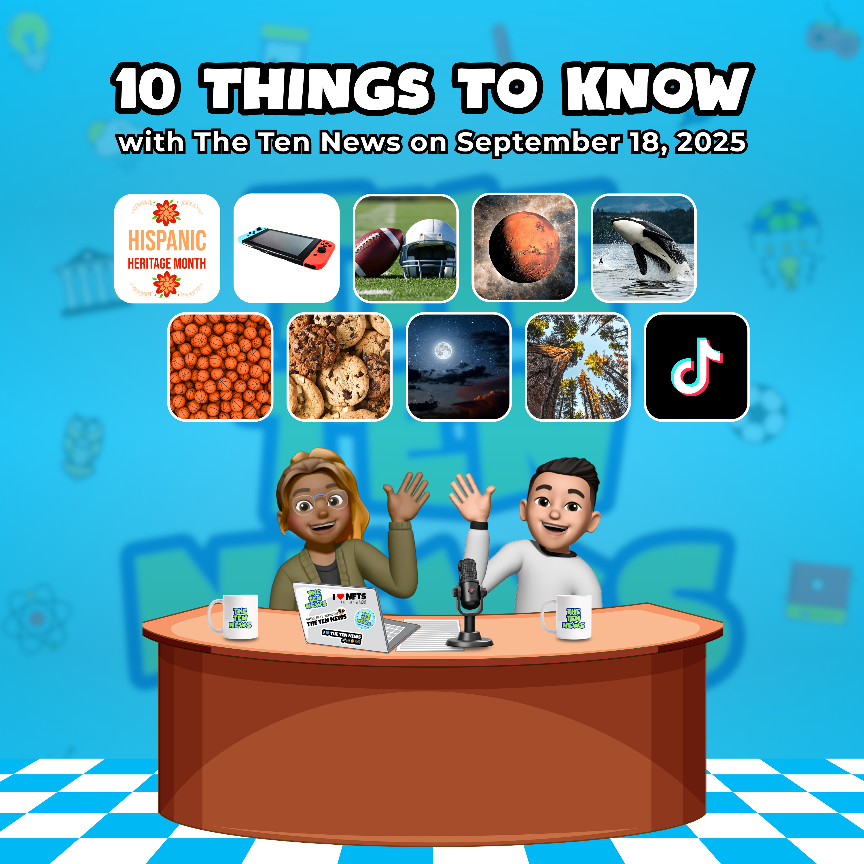 Hispanic Heritage Month, Girl Scout Cookies, and Life on Mars?