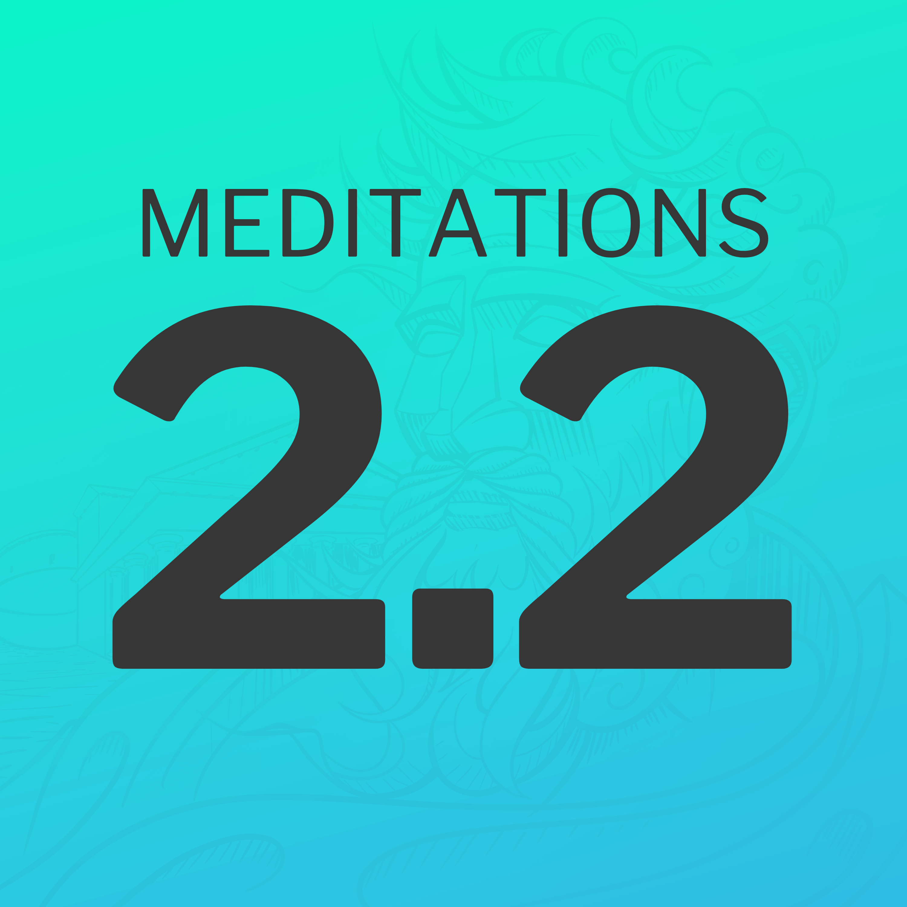 Start paying attention, or else (Meditations 2.2)