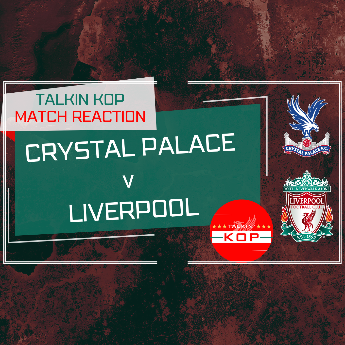 Crystal Palace 1 Liverpool 2 | Live Match Reaction episode artwork