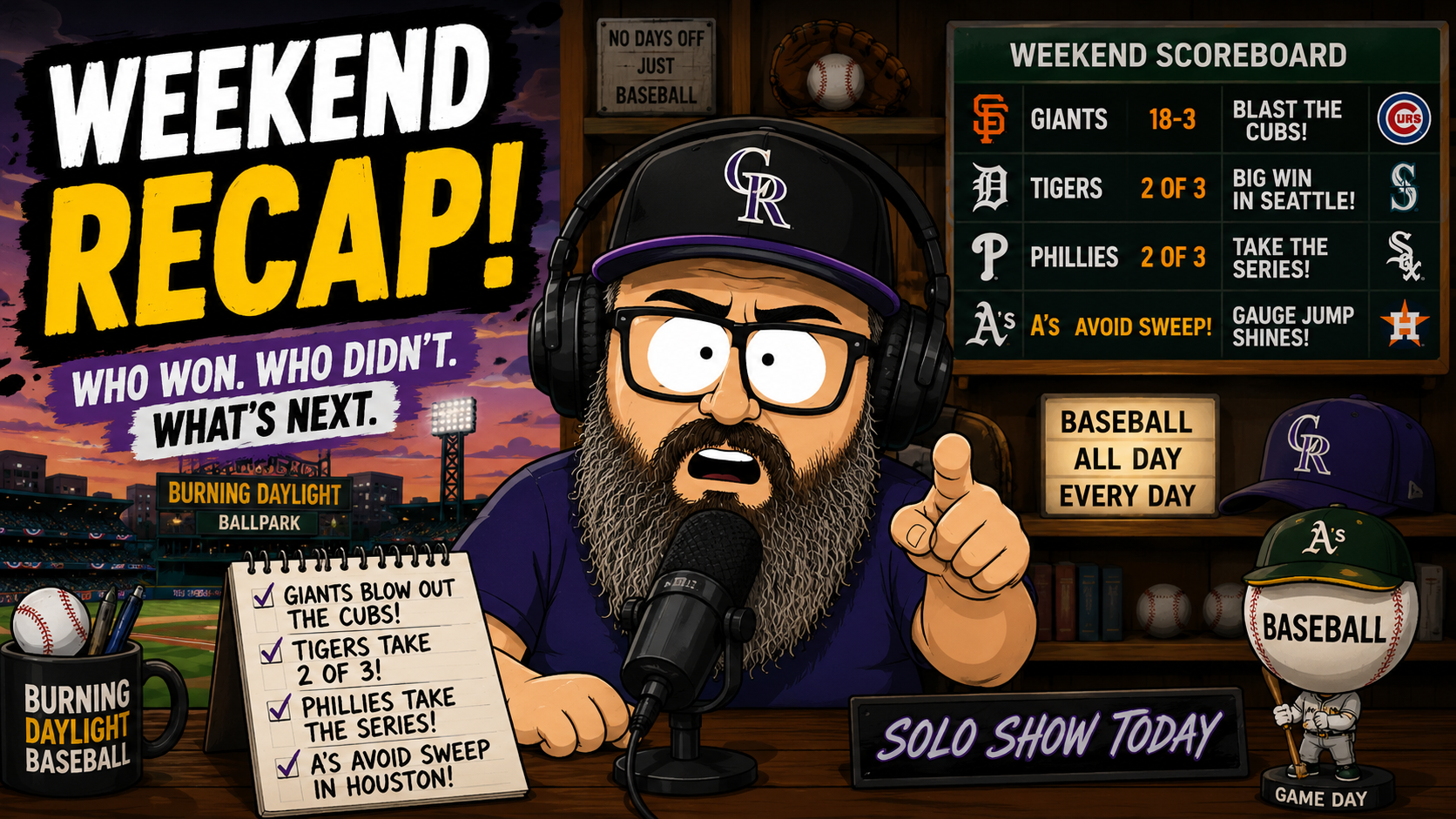 Tigers Wake Up, Miz Dome Shot, A's Scuffling | BD Baseball 6-8-26