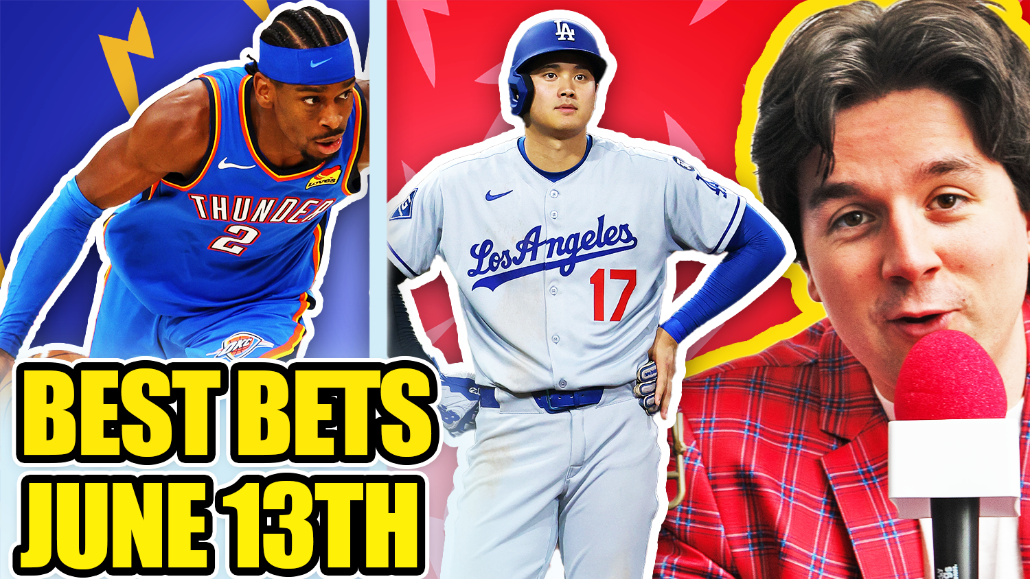 Thunder vs Pacers Game Pick, MLB Parlay, NRFIs, and College World Series Picks