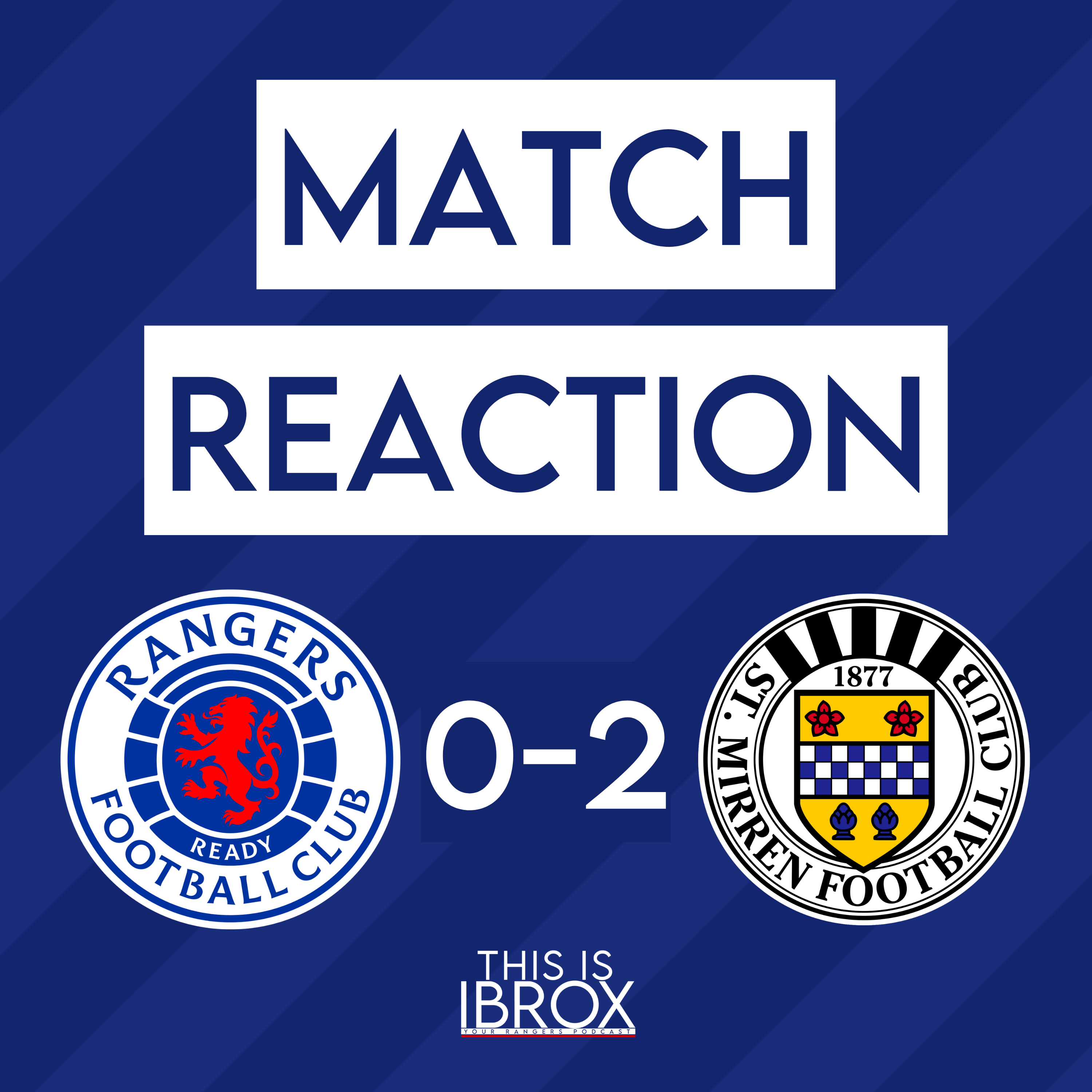 Rangers vs St Mirren | Match Reaction episode artwork