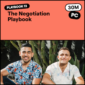 Playbook 13: The Negotiation Playbook