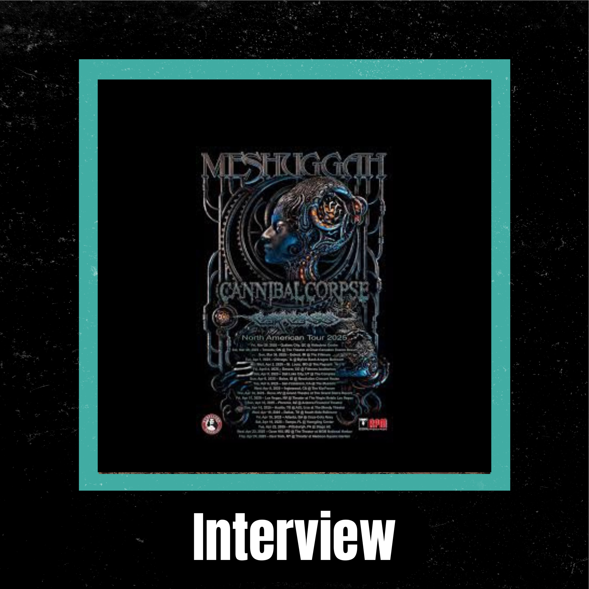 Meshuggah April 24th NYC show review by Dark Macek episode artwork