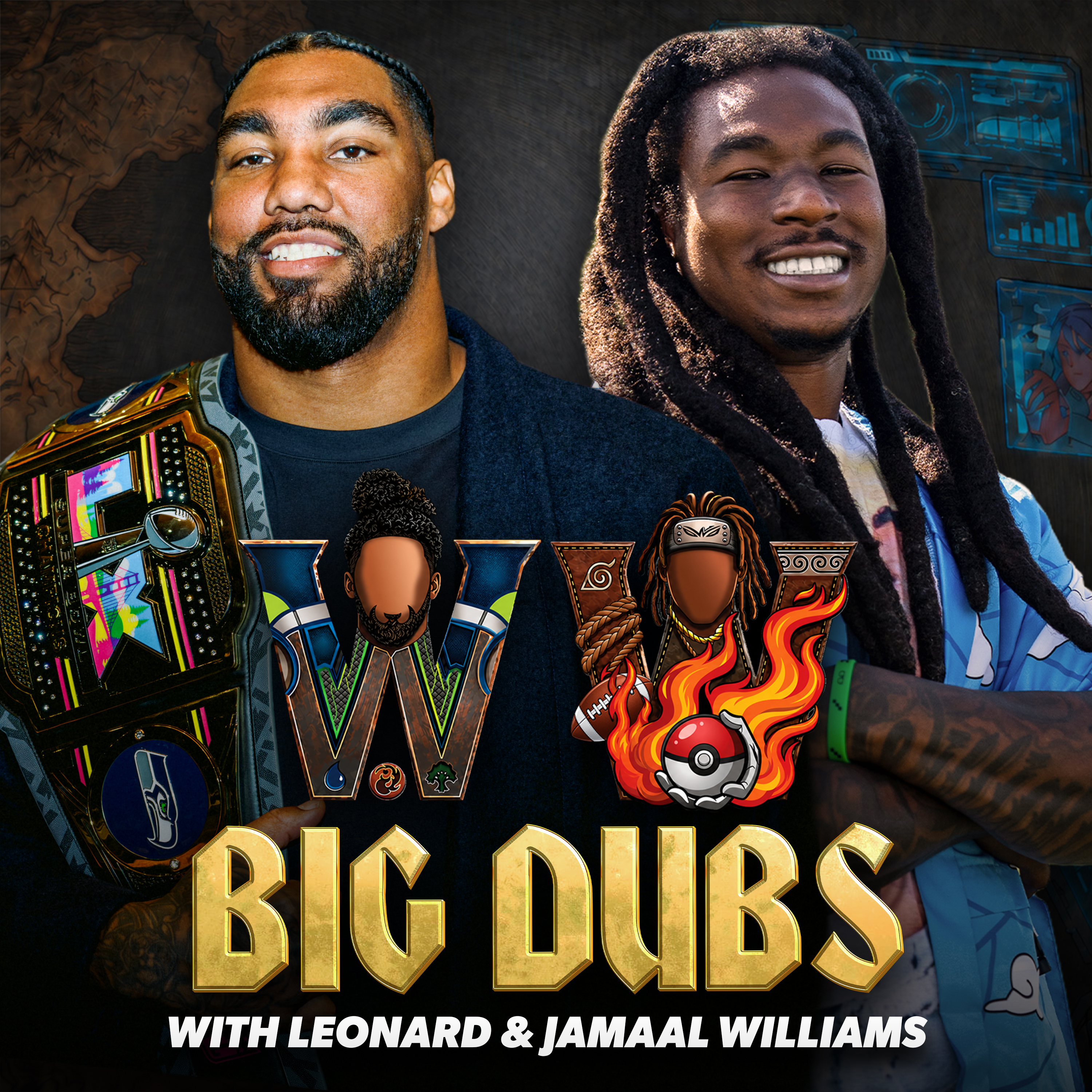 Big Dubs with Leonard & Jamaal Williams podcast artwork
