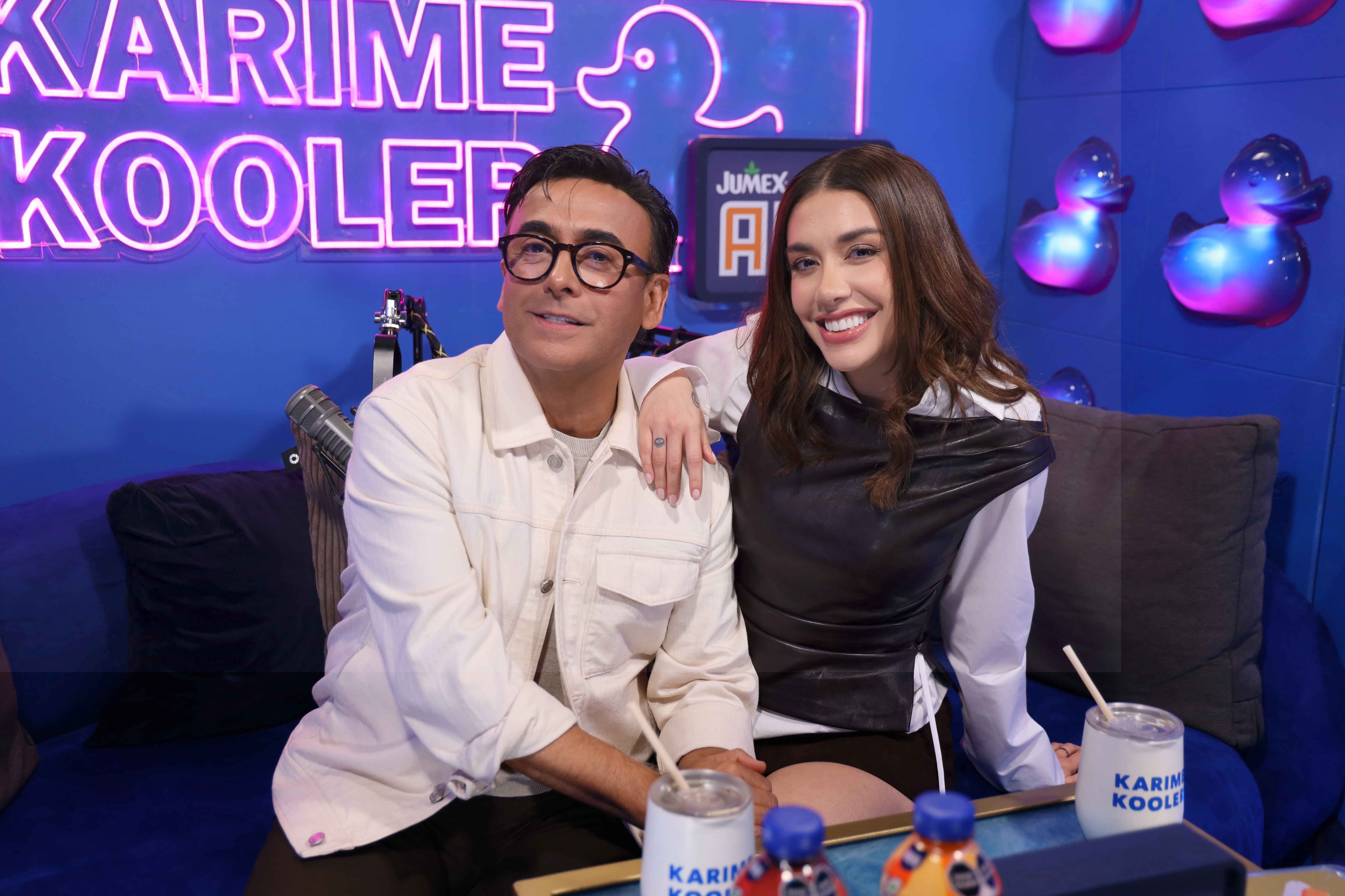 Adal Ramones con Karime Pindter | Karime Kooler