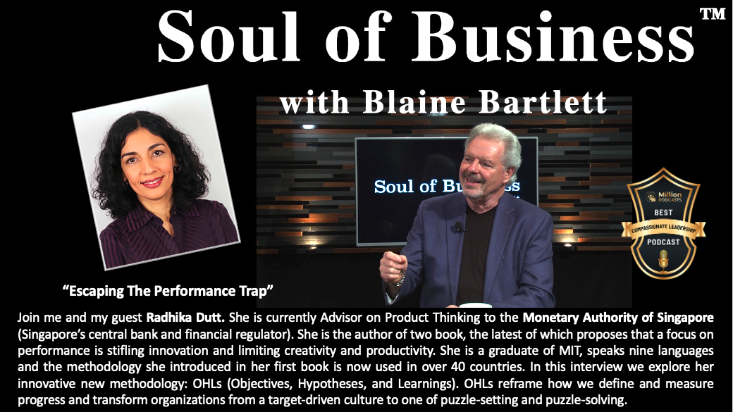 Escaping the Performance Trap with Radhika Dutt