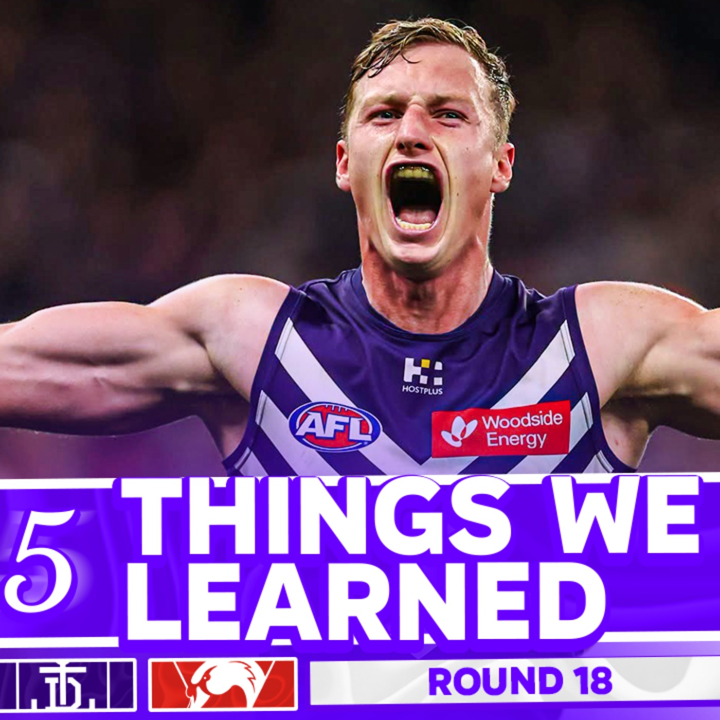 5 THINGS WE LEARNED from Fremantle v Sydney | AFL Round 18 2026 episode artwork