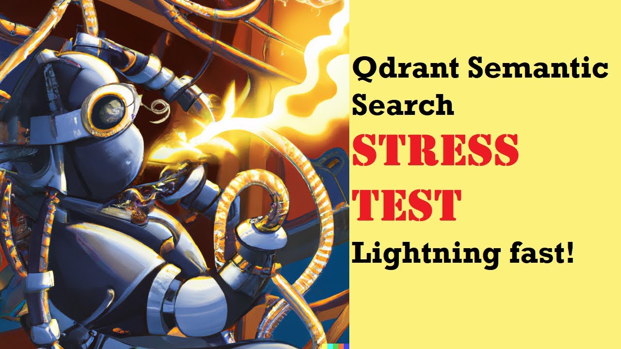 Stress Testing Qdrant (Semantic Search) with 90,000 vectors - lightning fast search microservice | Artificial Intelligence Masterclass